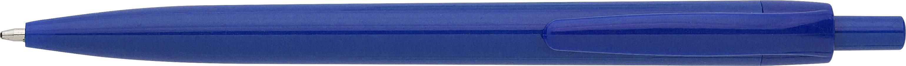 Balpen Trey | Kunststof blauw, Blauwschrijvend