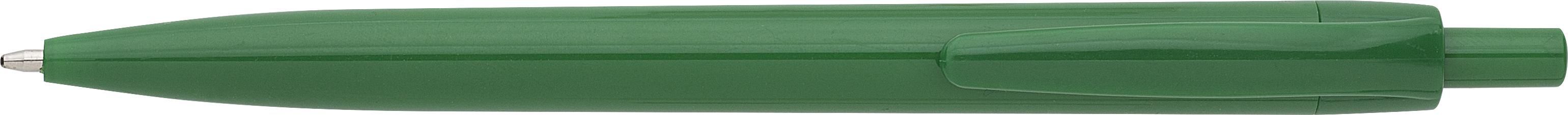 Balpen Trey | Kunststof groen, Blauwschrijvend