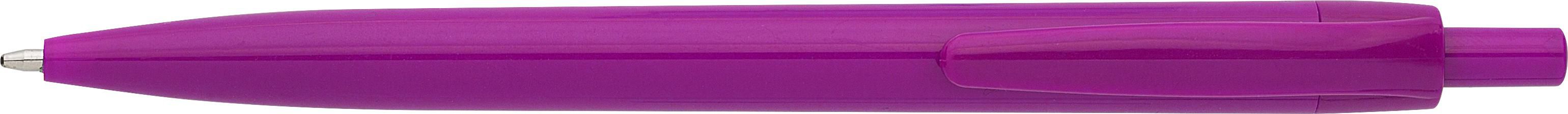 Balpen Trey | Kunststof fuchsia, Blauwschrijvend