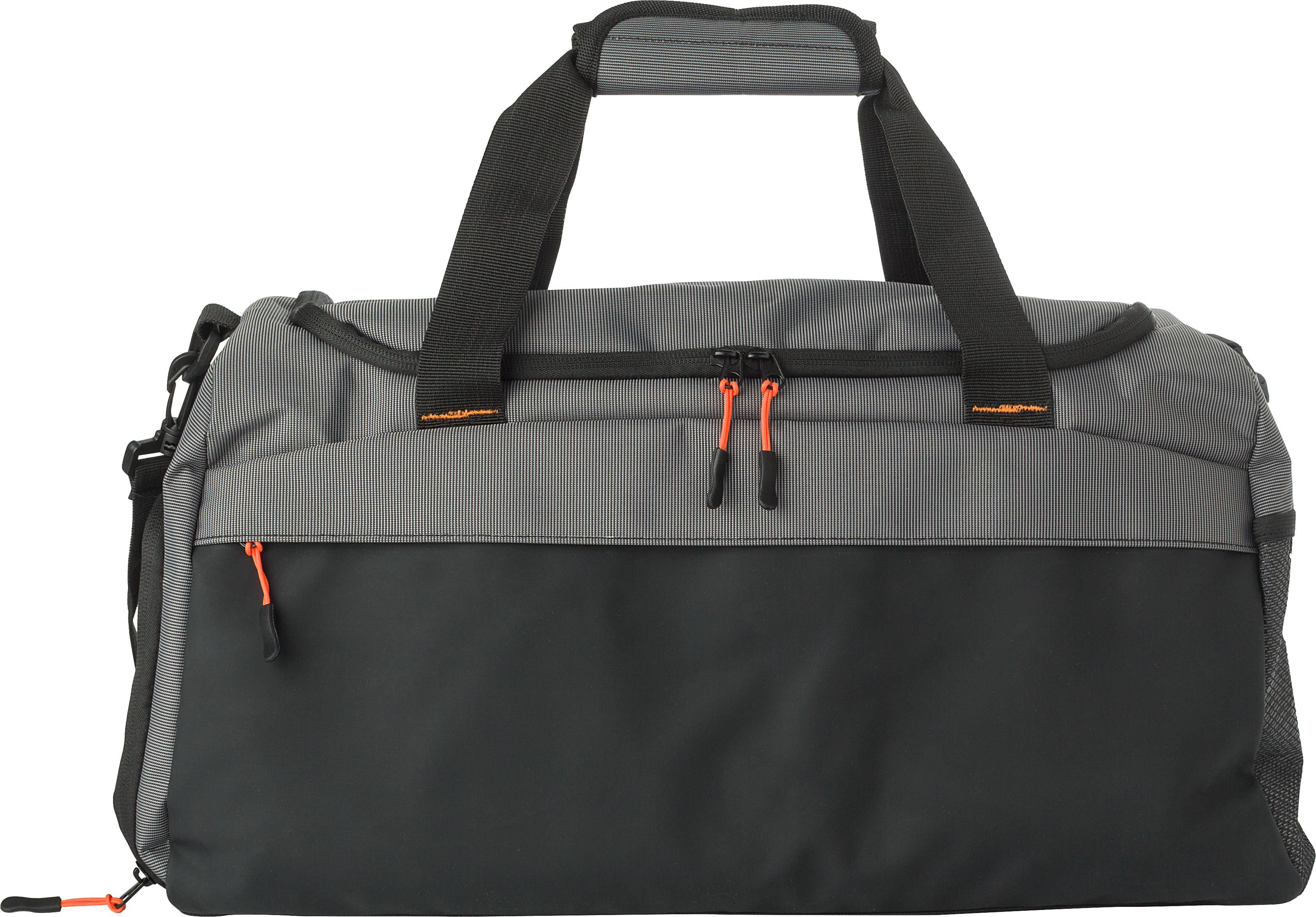 Sporttas Mabel | Polyester 500D | Tweekleurig grijs