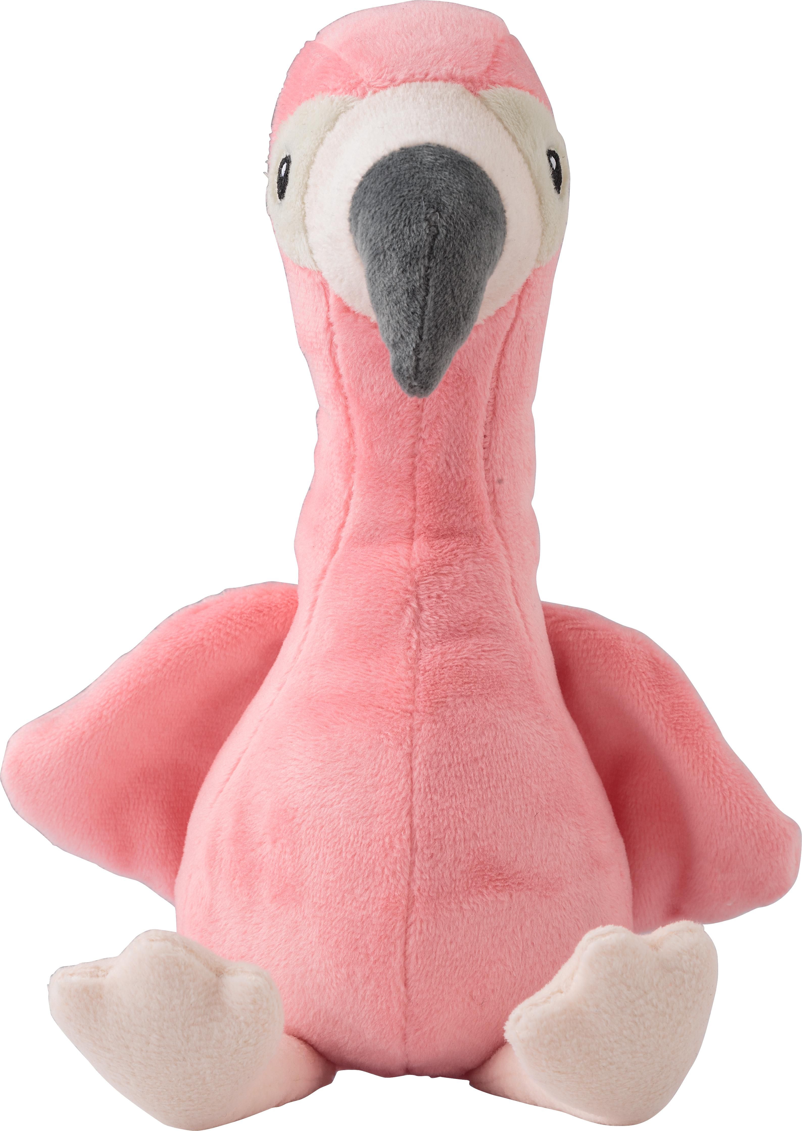 Pluchen flamingo Alicia | 18 cm thumbnail