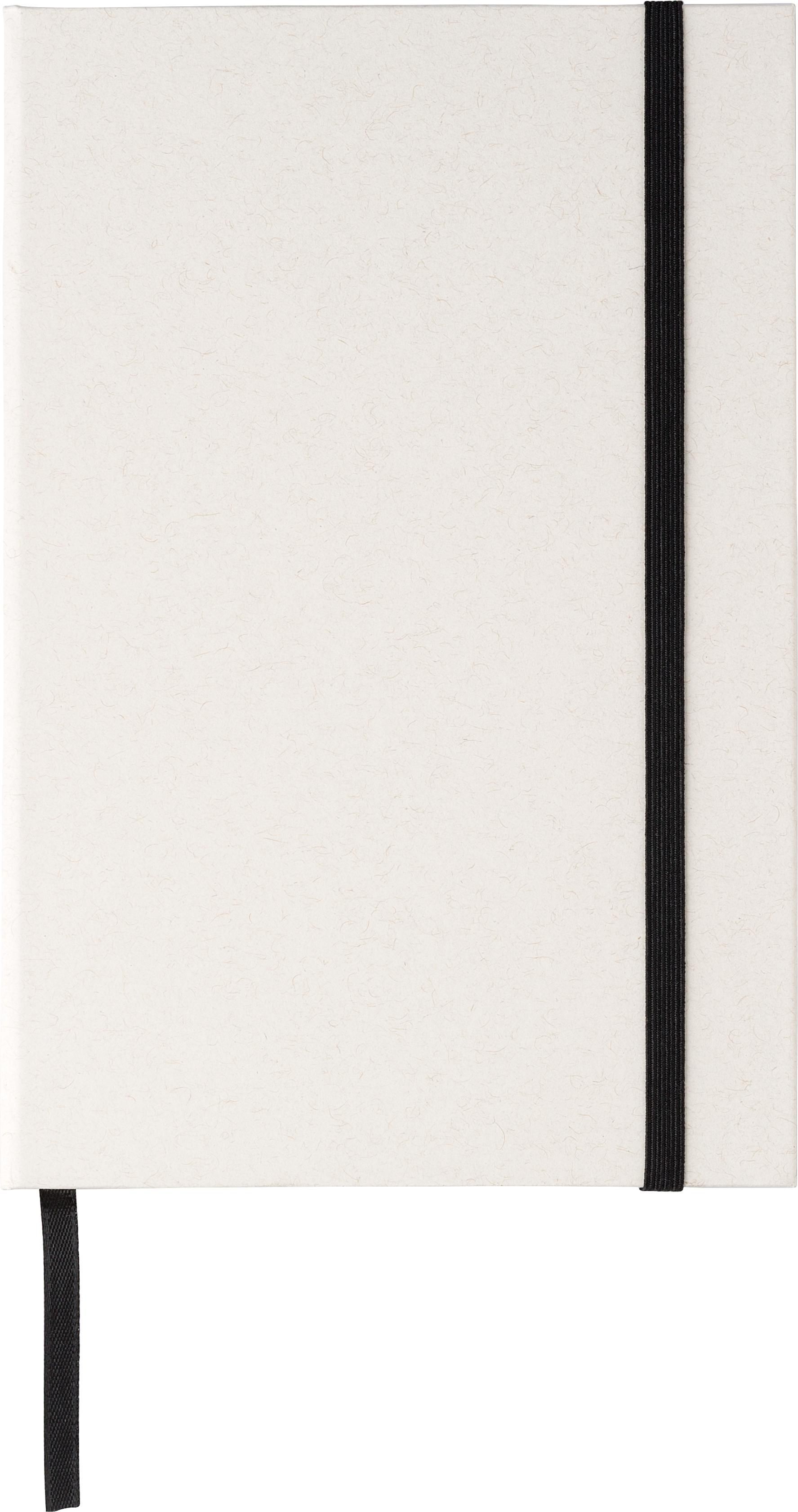 Notitieboek Hudson | A5 | Gelijnd zwart/wit