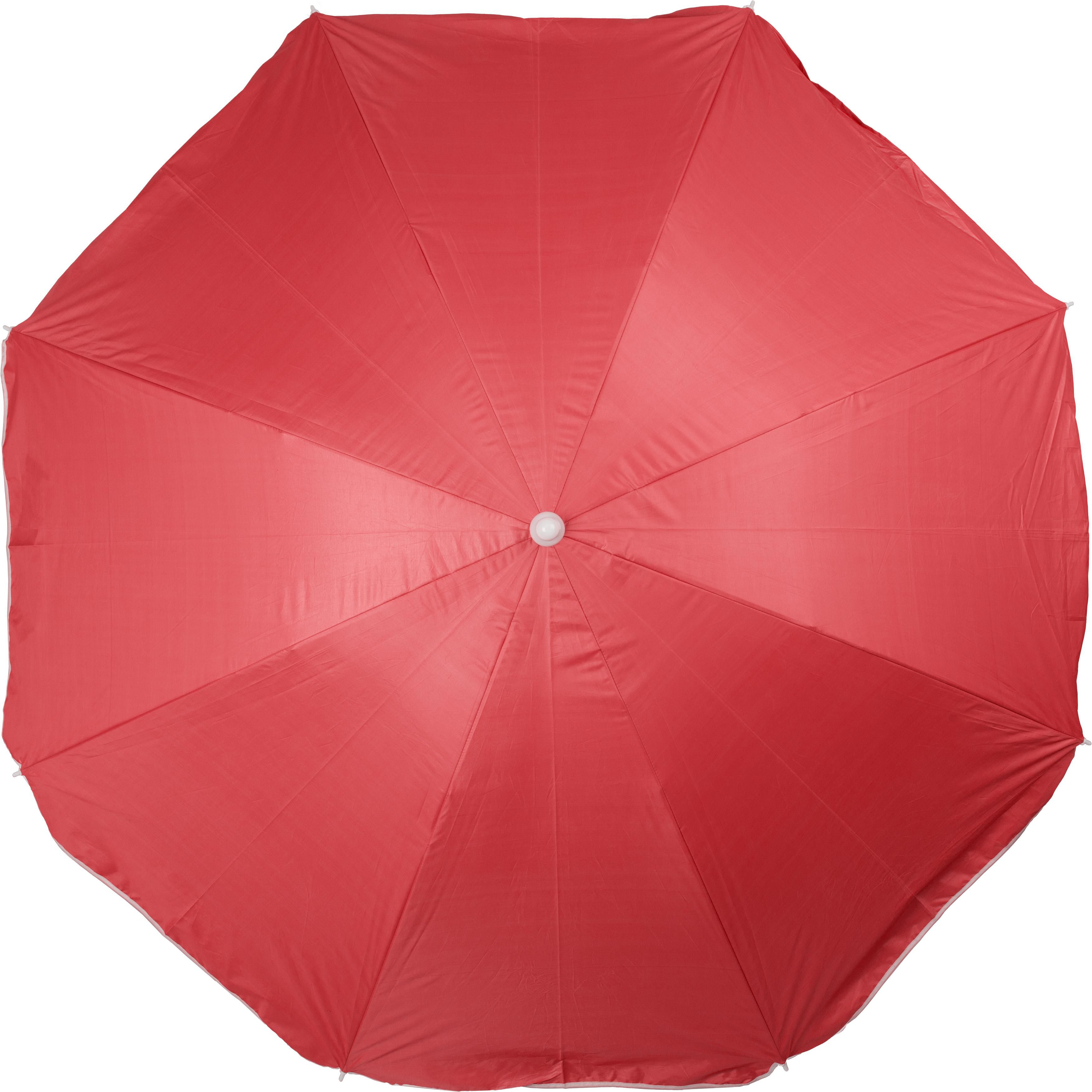 Parasol Elsa | 190T polyester | Uv-coating rood
