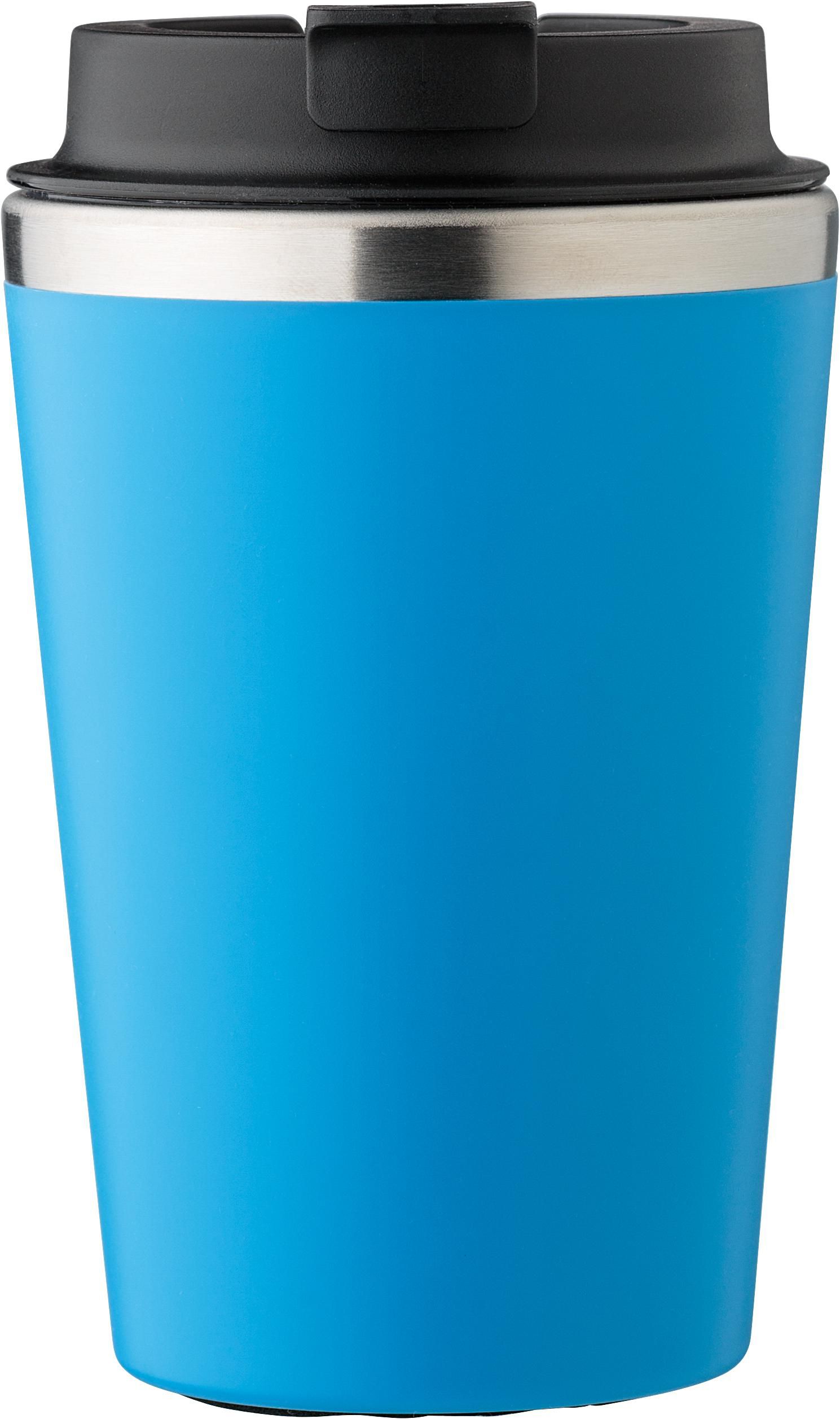 Dubbelwandige thermosbeker Shay | 350 ml lichtblauw