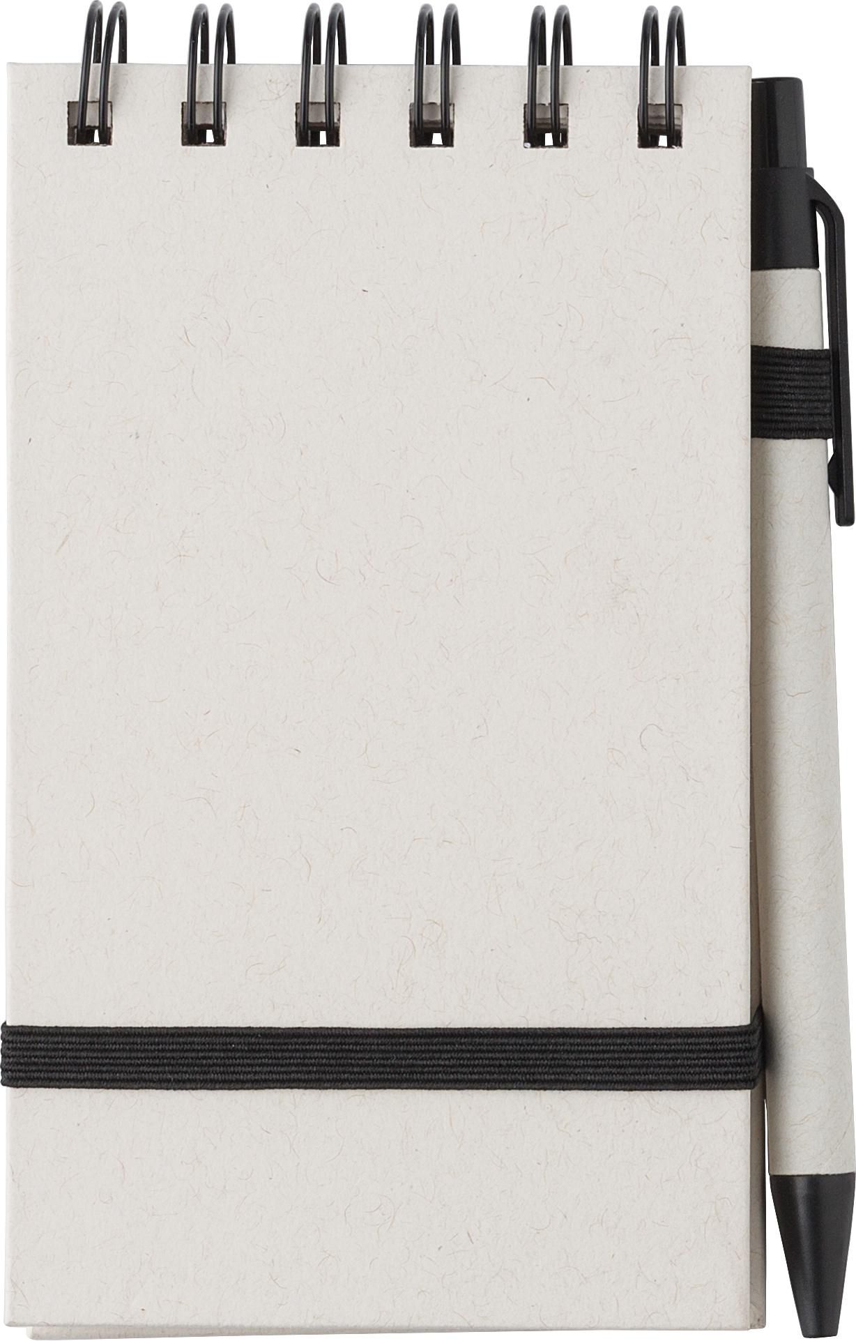 Notitieboek Martha | A6 zwart/wit