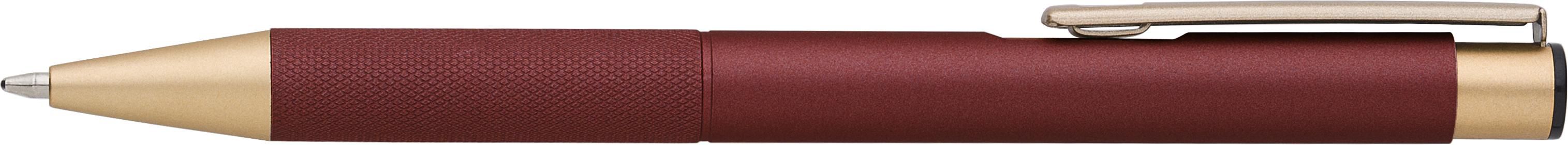 Balpen Remy bordeaux, Blauwschrijvend