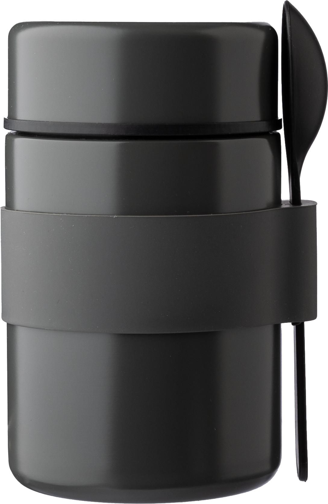 Dubbelwandige lunchpot Niko | 460 ml grijs