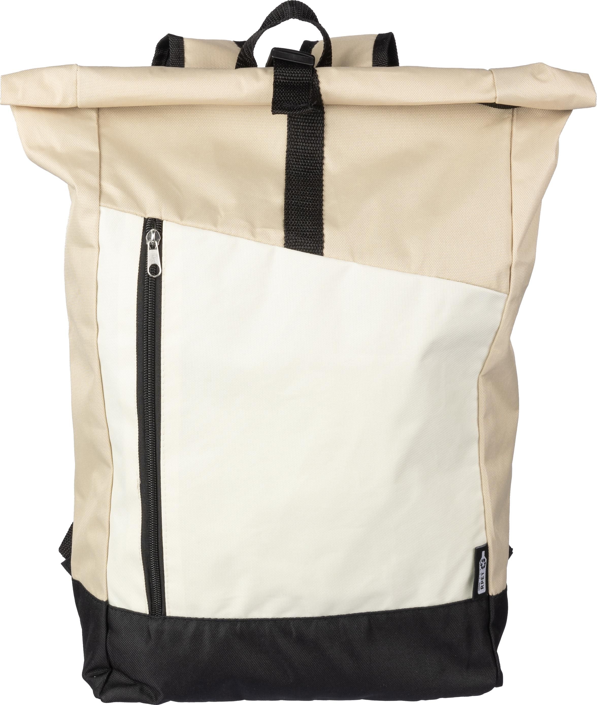 Rugzak Marlene | Rolsluiting | 25 l beige