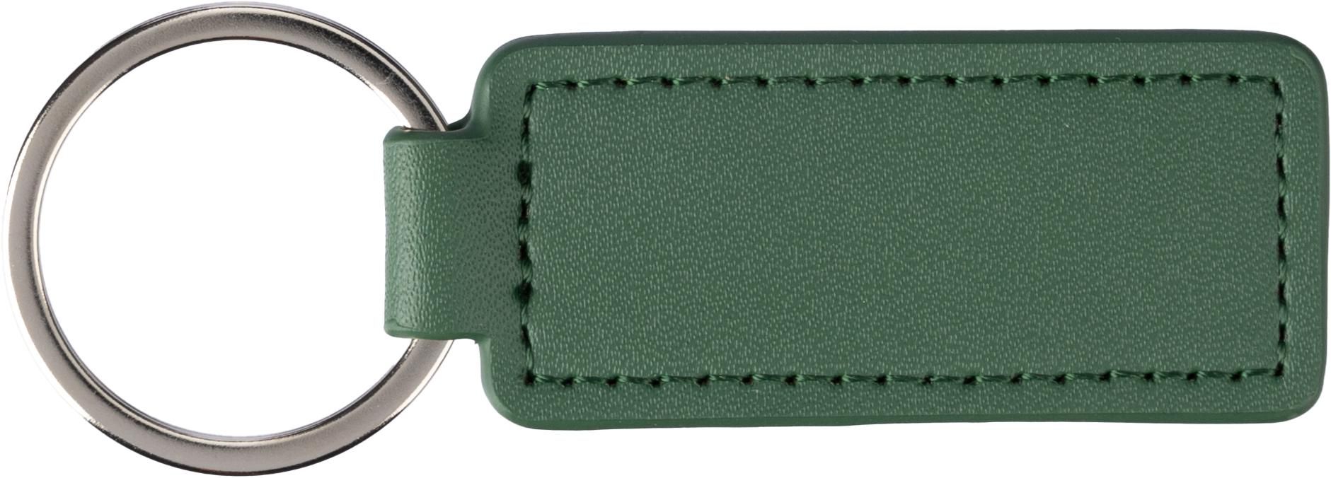 Sleutelhanger Sabrina | Appeleer en synthetisch leer groen