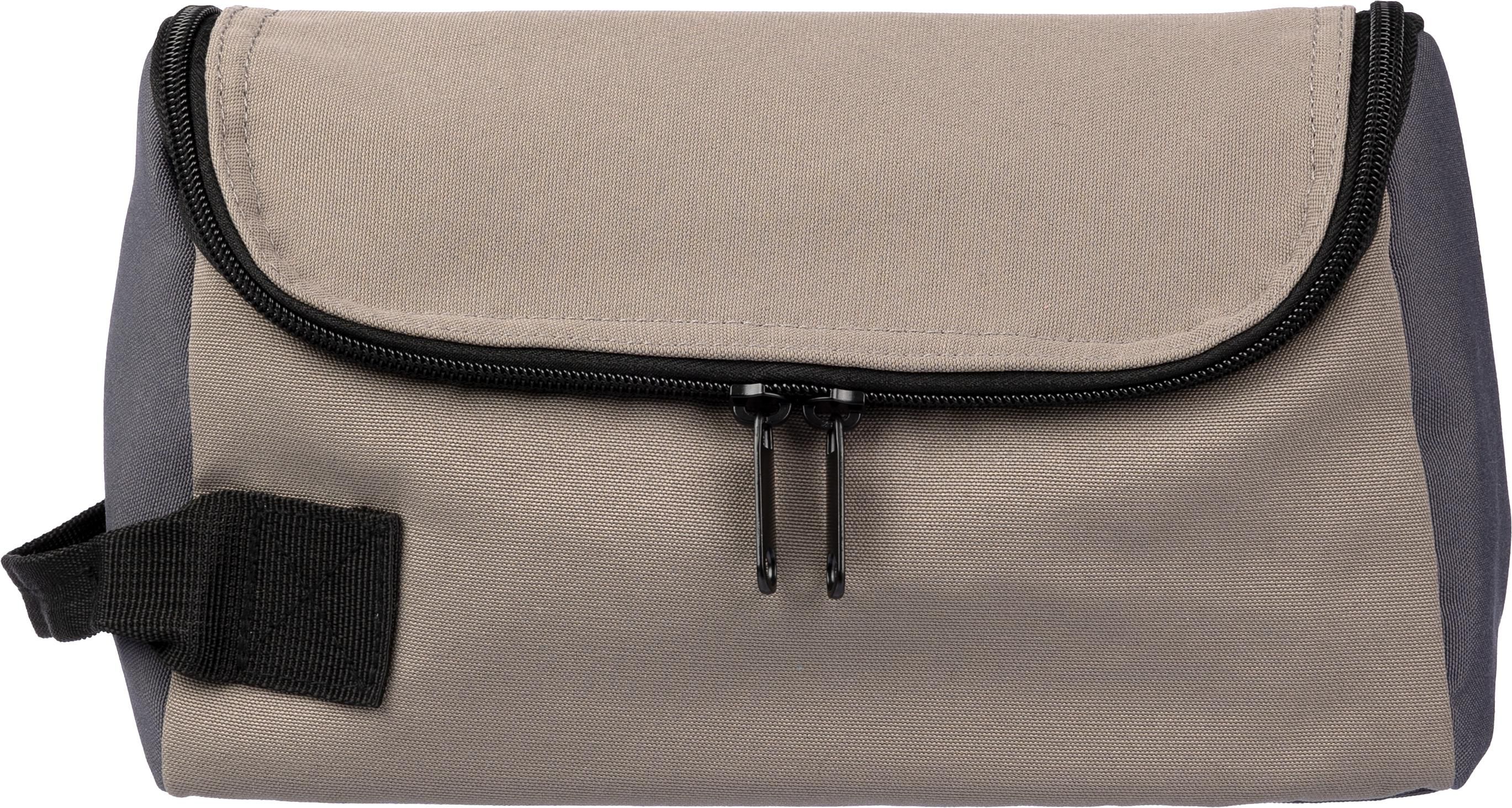 Toilettas Niklas | Polyester | 800 ml taupe