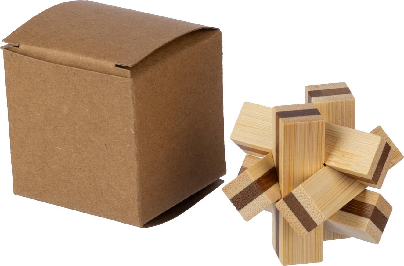 Houten geduld-spel Inge bruin