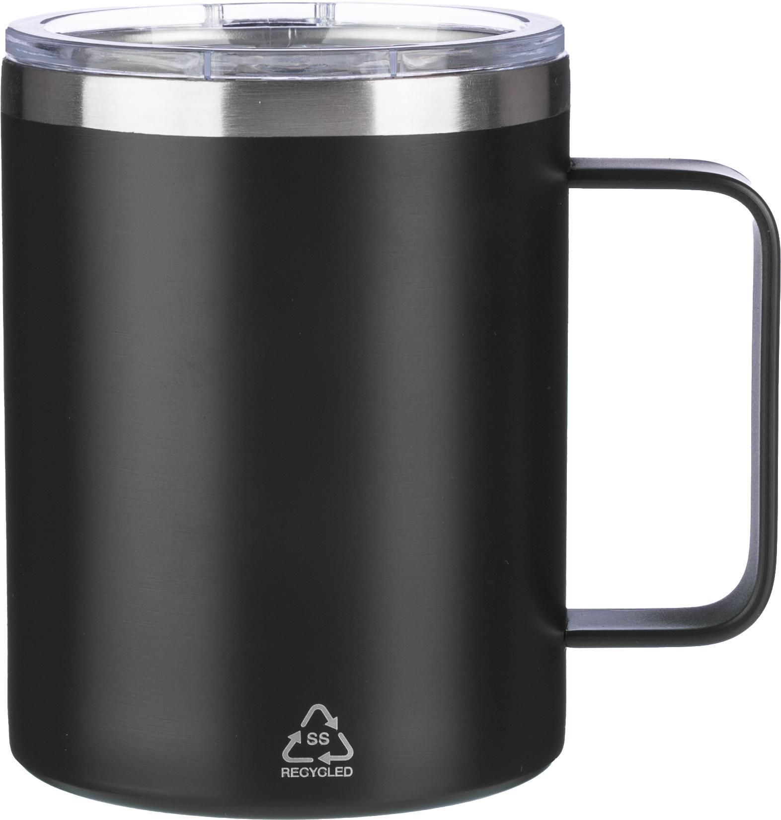 Dubbelwandige thermosbeker Renate | 300 ml zwart