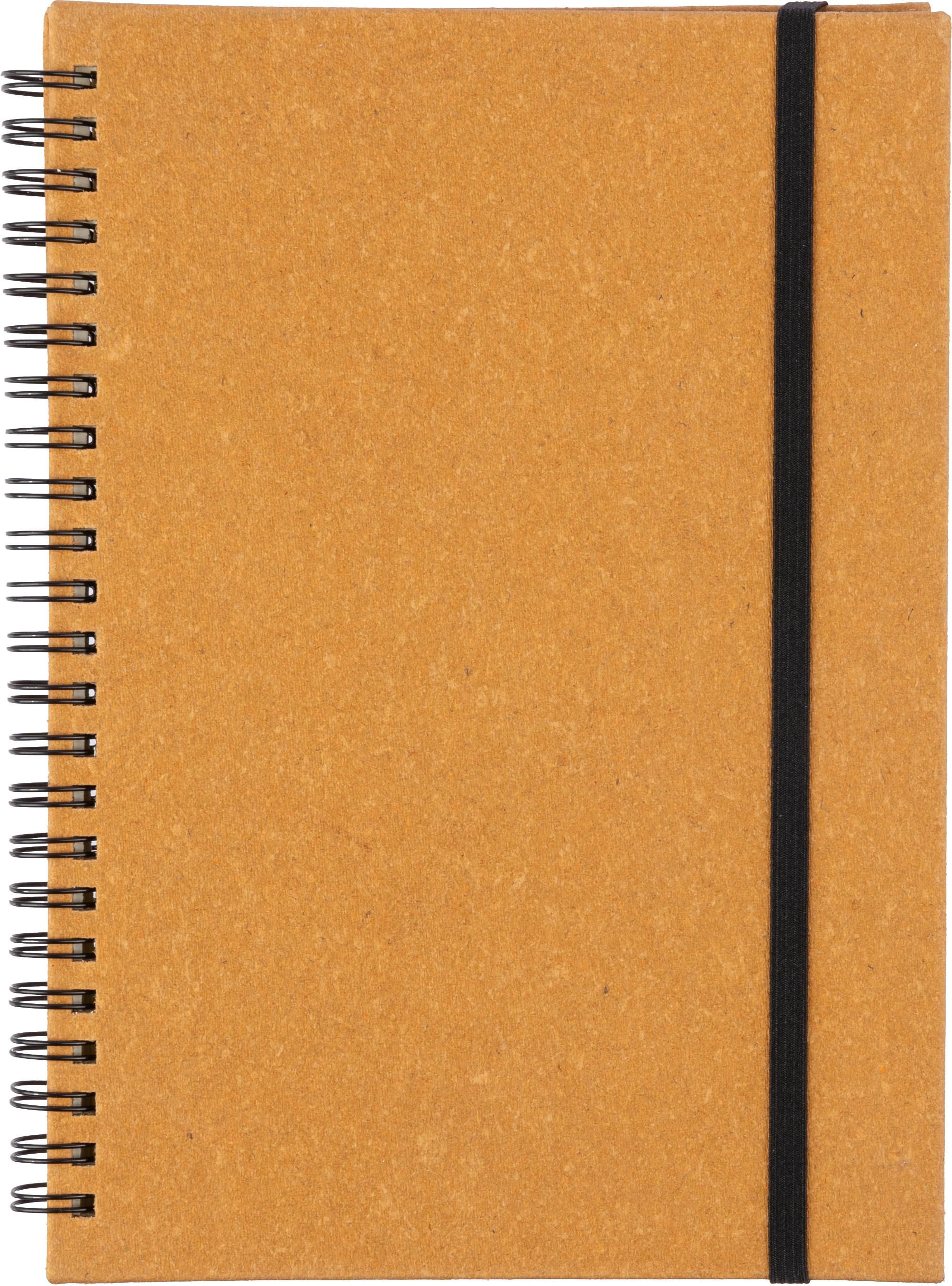 Notitieboek Egon | A5 | Gelijnd bruin