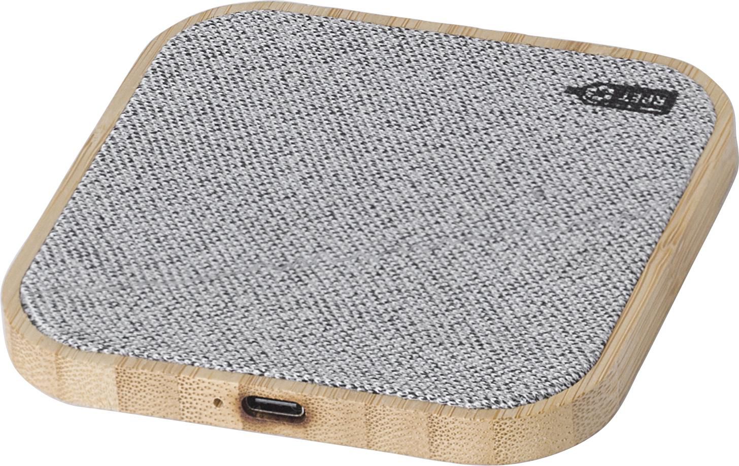 Draadloze oplader Moses | Bamboe | 15 W