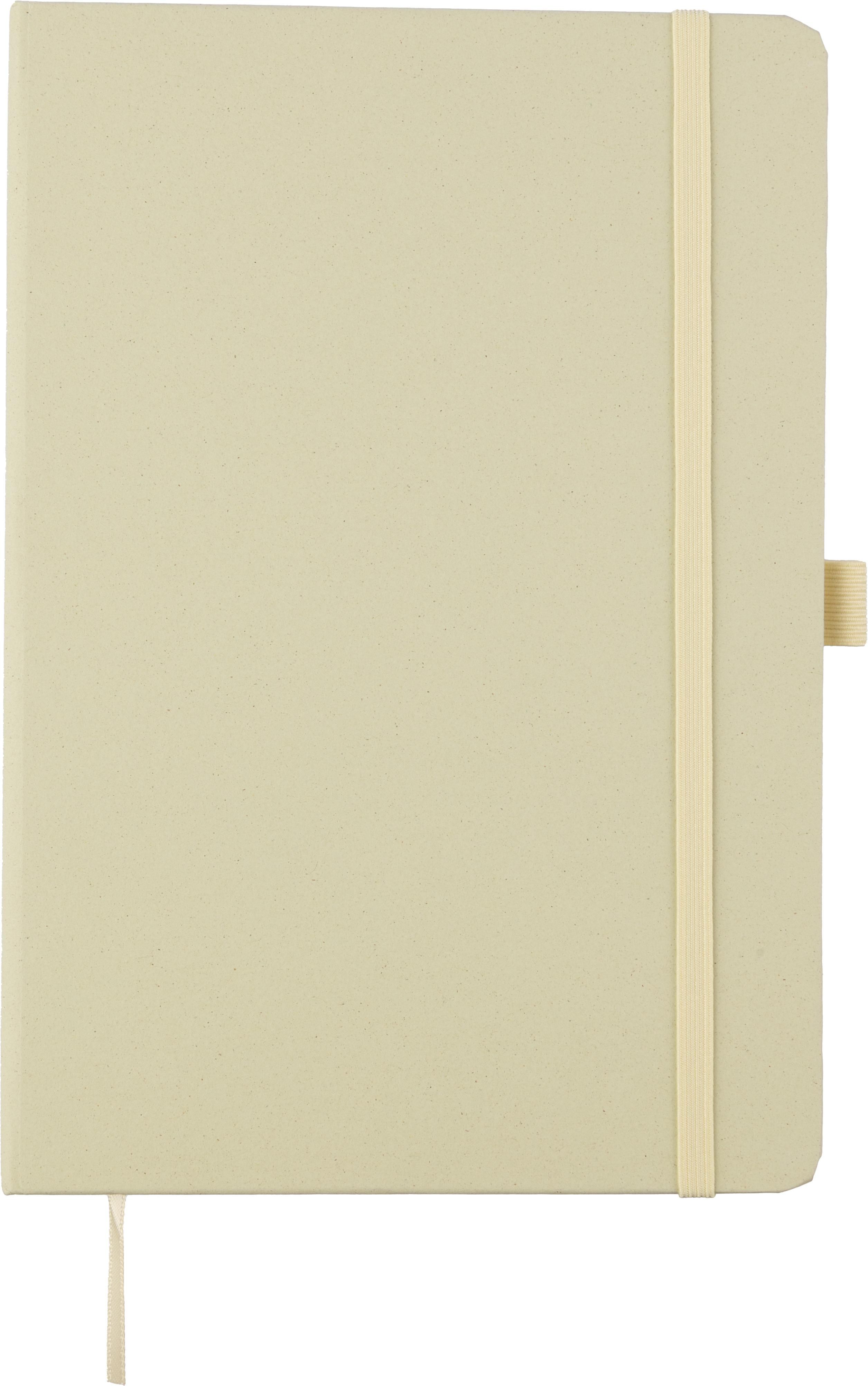 Notitieboek Gertrud | Bioafvalpapier | A5 | Gelijnd lichtgroen