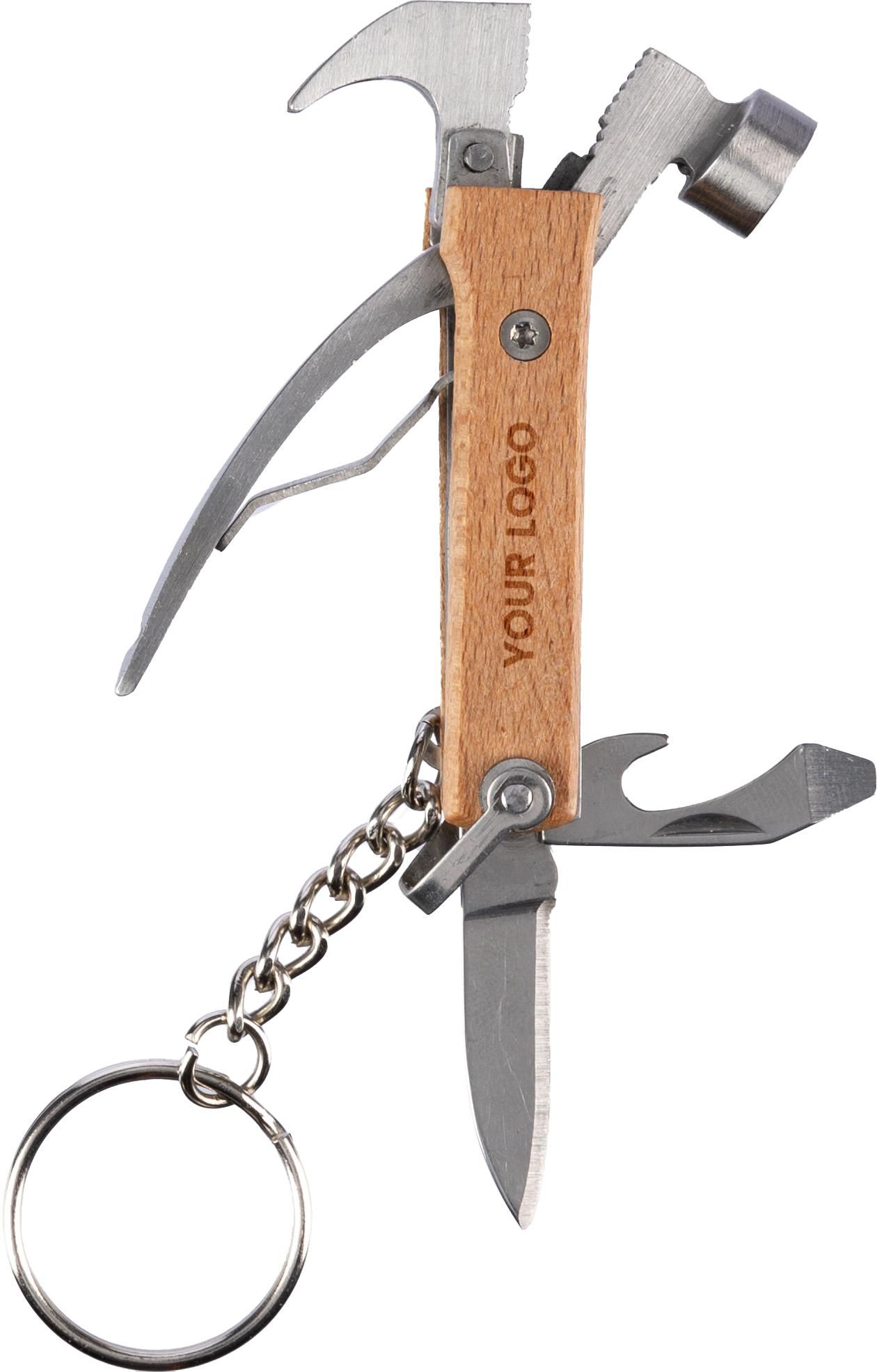 Sleutelhanger Heinrich | Bamboe | Multitool thumbnail