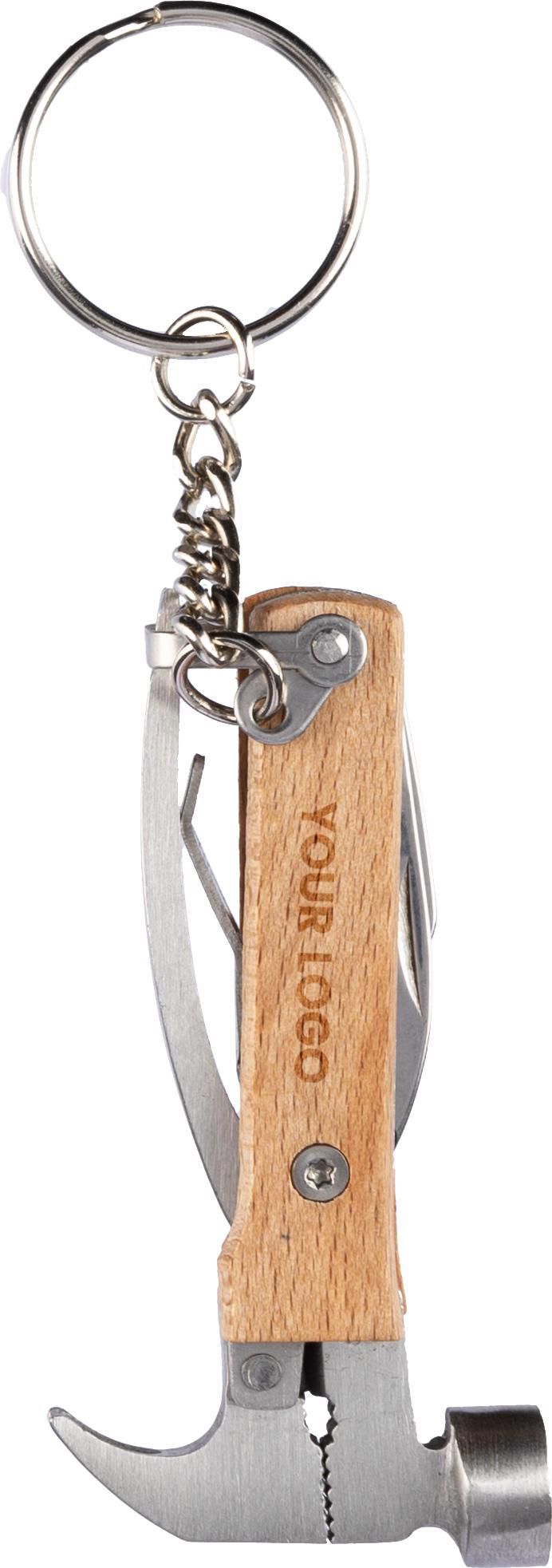 Sleutelhanger Heinrich | Bamboe | Multitool thumbnail