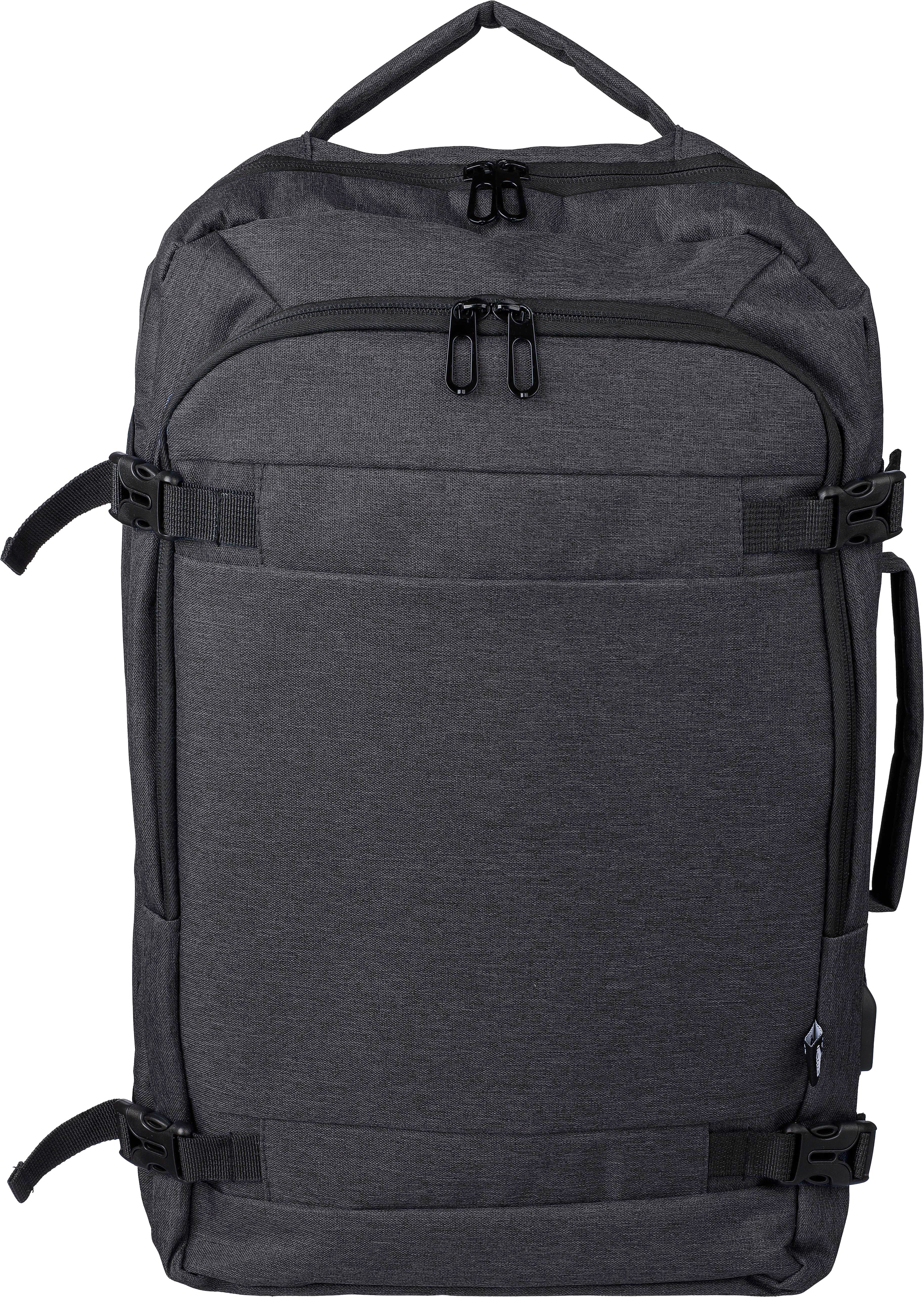 Rugzak Malcolm | Laptop 17" | 29 l zwart