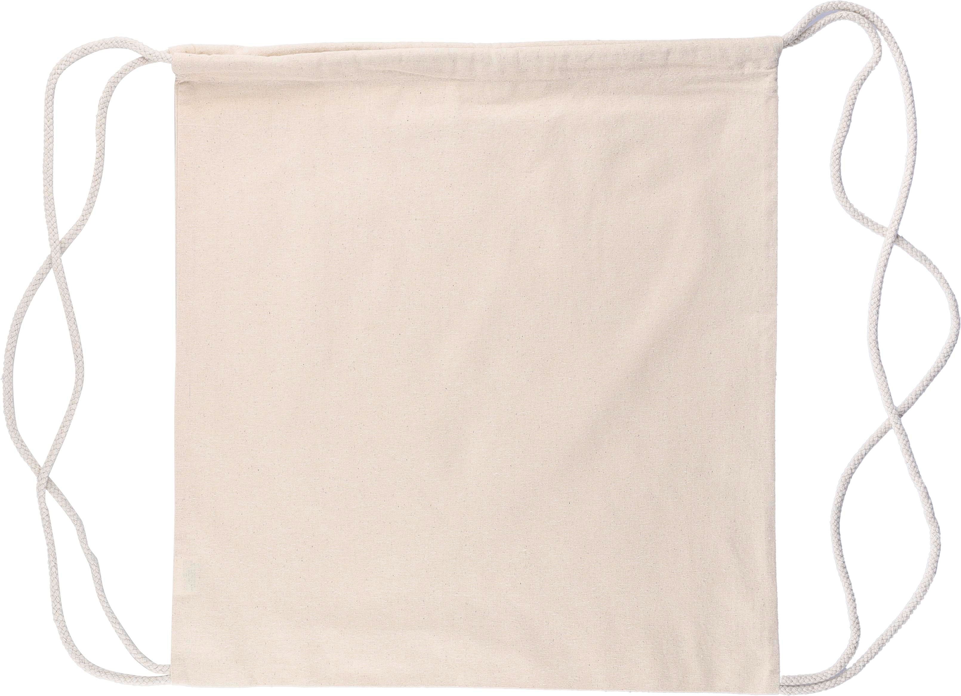 Rugzak Georgia | Katoen | Trekkoord | 7 l khaki (écru)