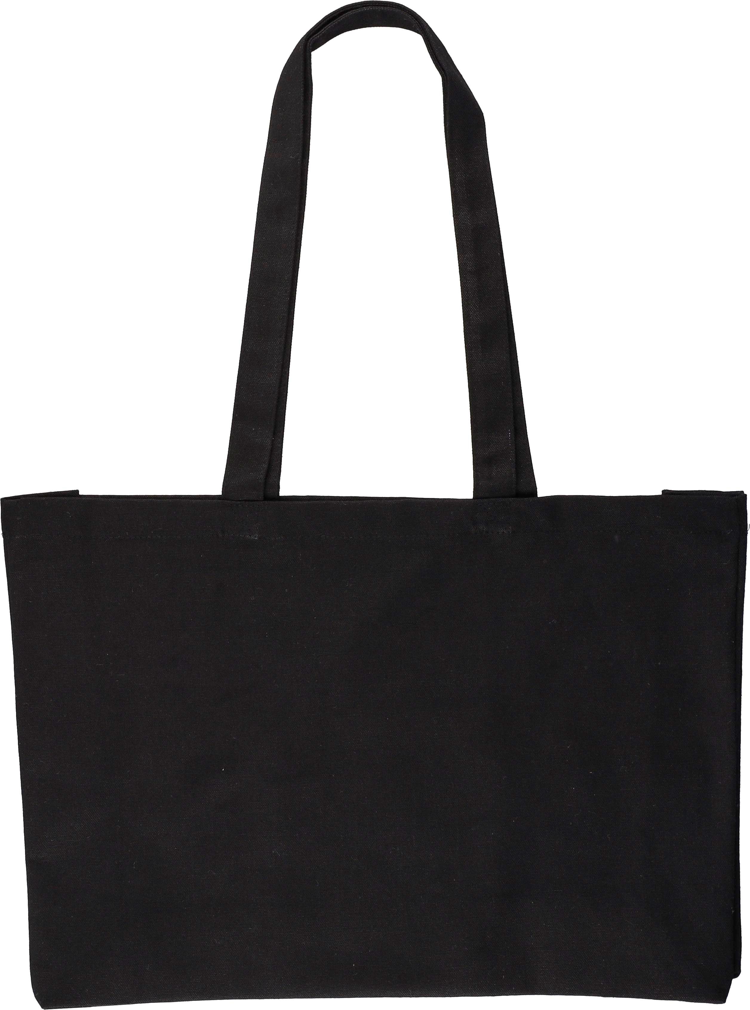Shopper Hugh | Katoen | OEKO-TEX zwart