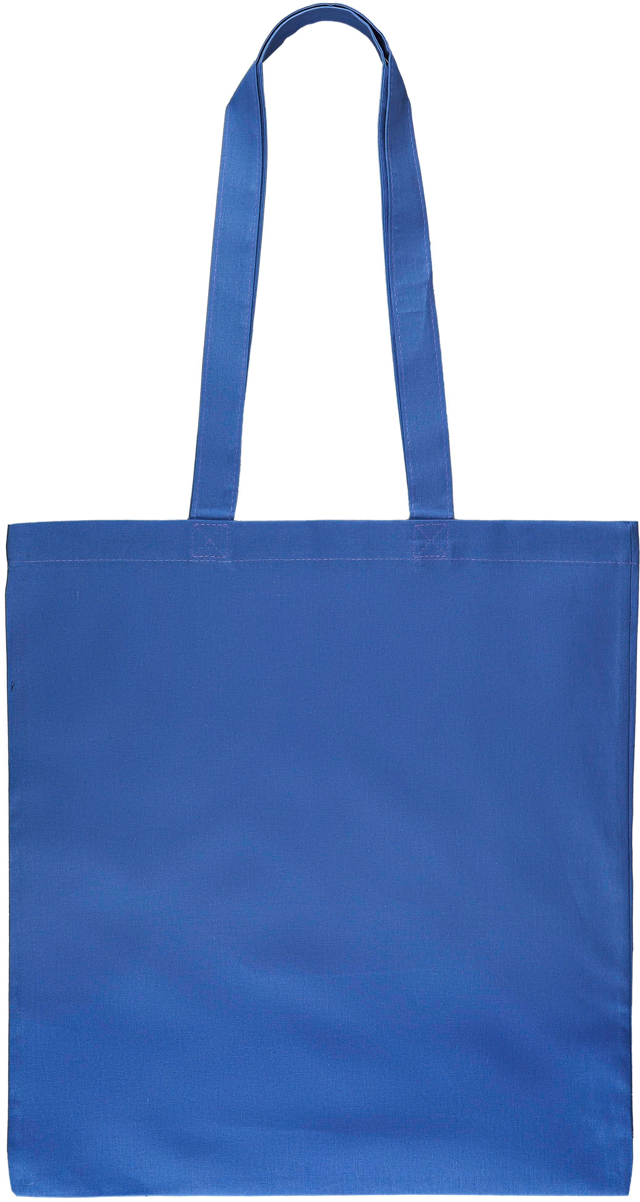 Boodschappentas Kenneth | Katoen | Geverfd | OEKO-TEX blauw