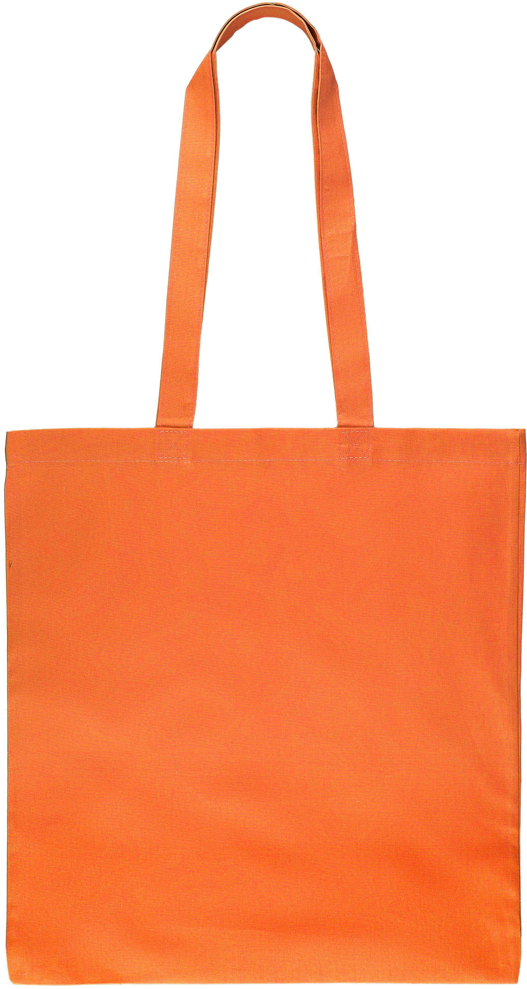 Boodschappentas Kenneth | Katoen | Geverfd | OEKO-TEX oranje