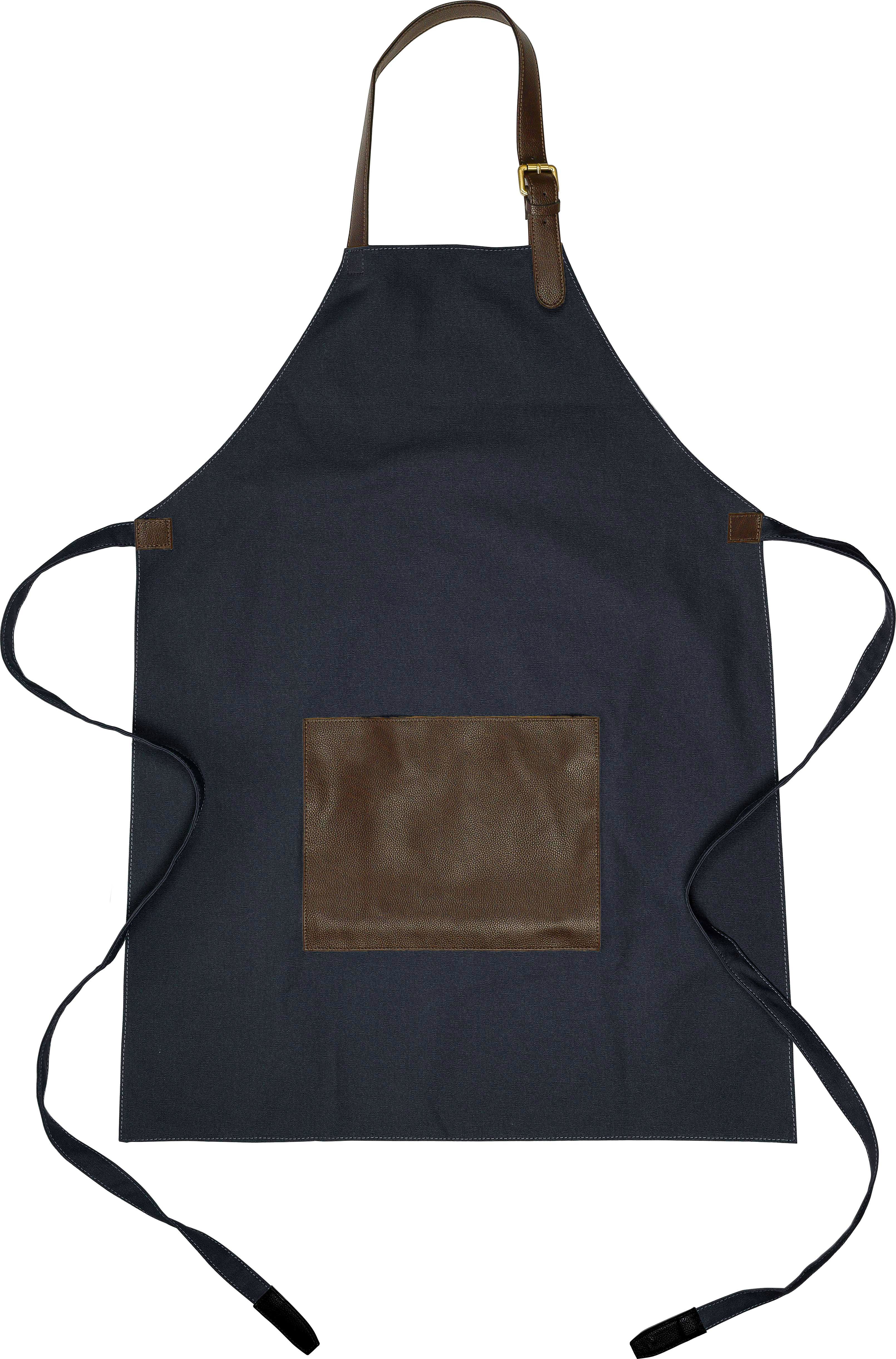 Schort Maria | Canvas | Waterafstotend blauw