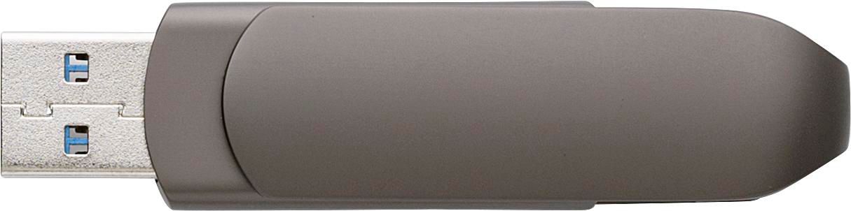 USB-stick Harlow | 64 GB | USB-C gun metal