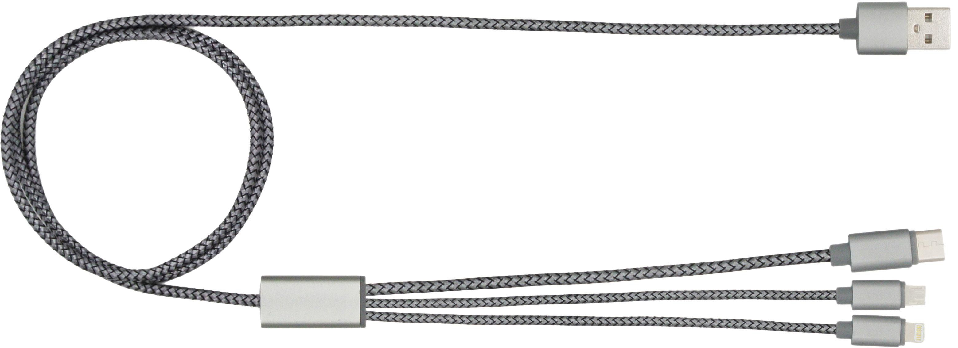BrandCharger oplaadkabel Trident 2+ | 3-in-1