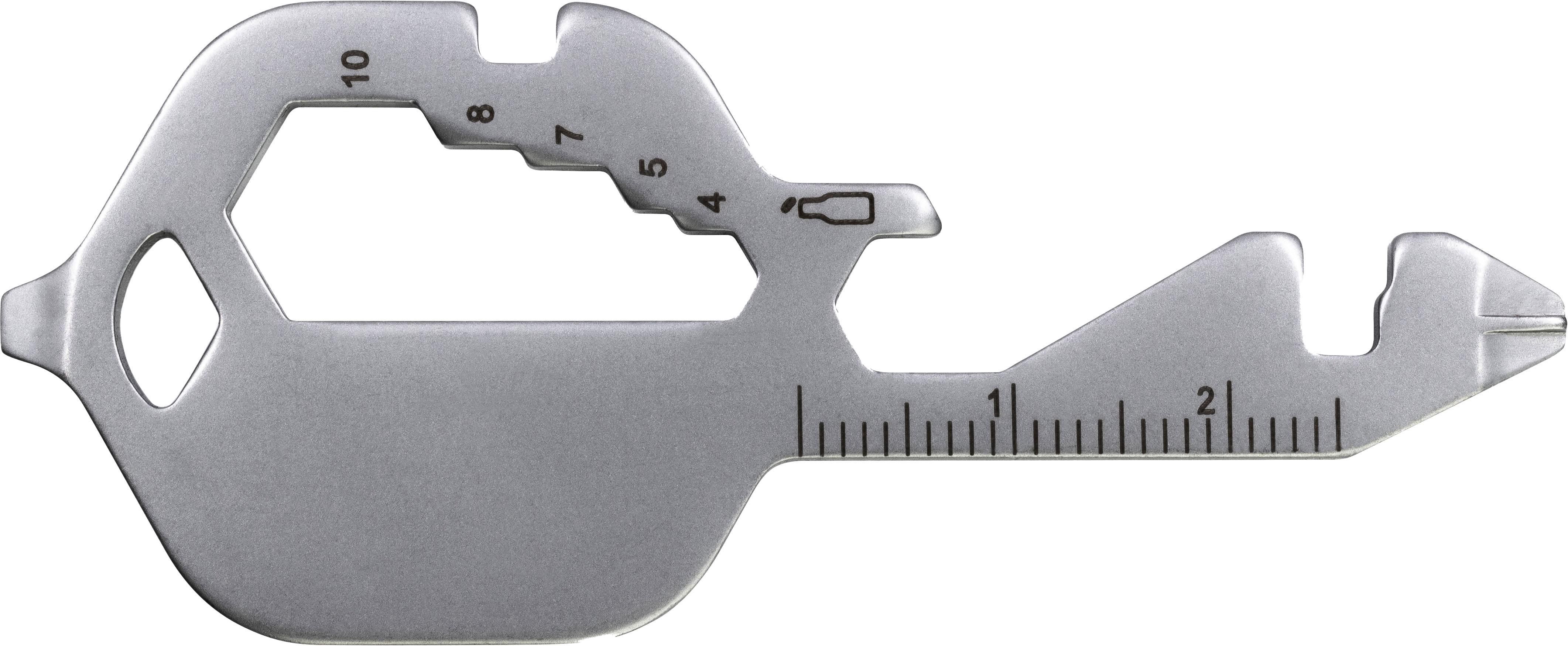 BrandCharger multitool Kee | 12 functies zilver