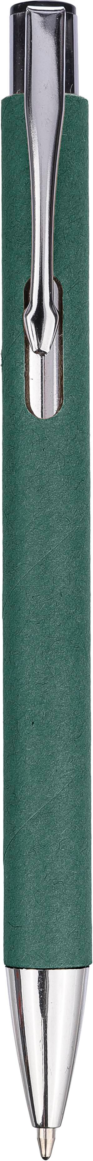 Balpen Debra | Chromen details groen