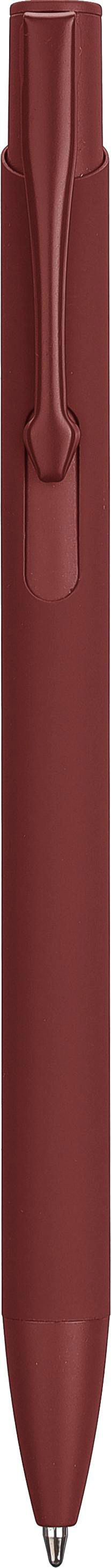 Balpen Gladys | Rubberfinish bordeaux, Blauwschrijvend