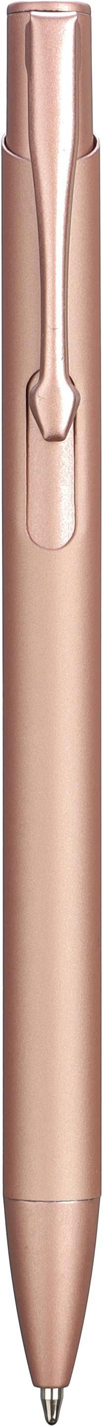 Balpen Gladys | Rubberfinish rosé goud, Blauwschrijvend