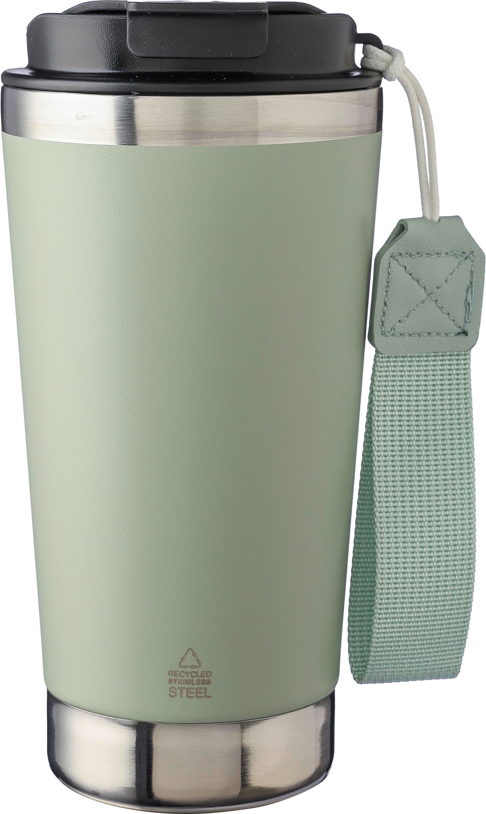 Dubbelwandige thermosbeker Kayla | 500 ml pastel groen