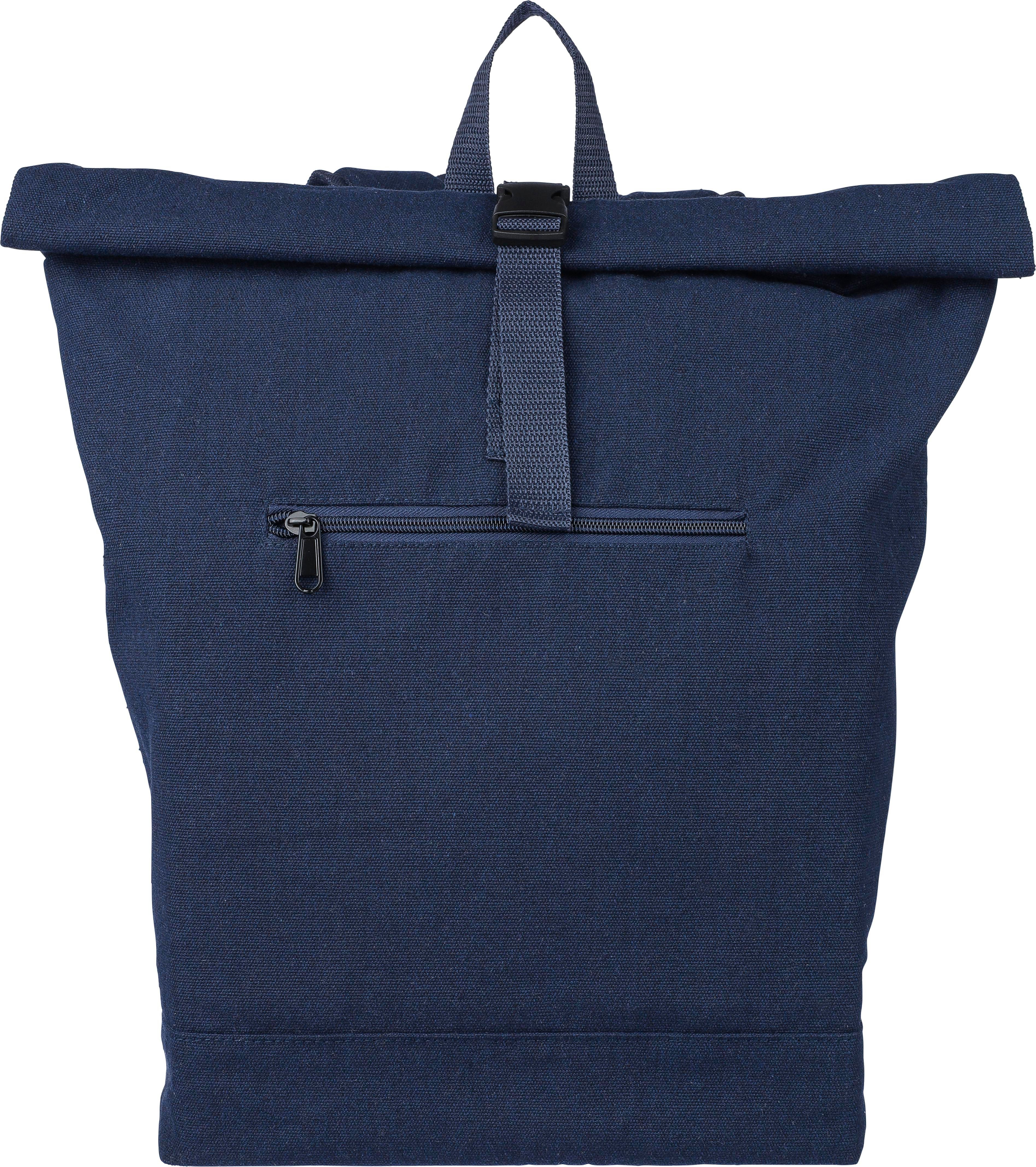 Rugzak Thaddeus | Rolsluiting | 15 l blauw