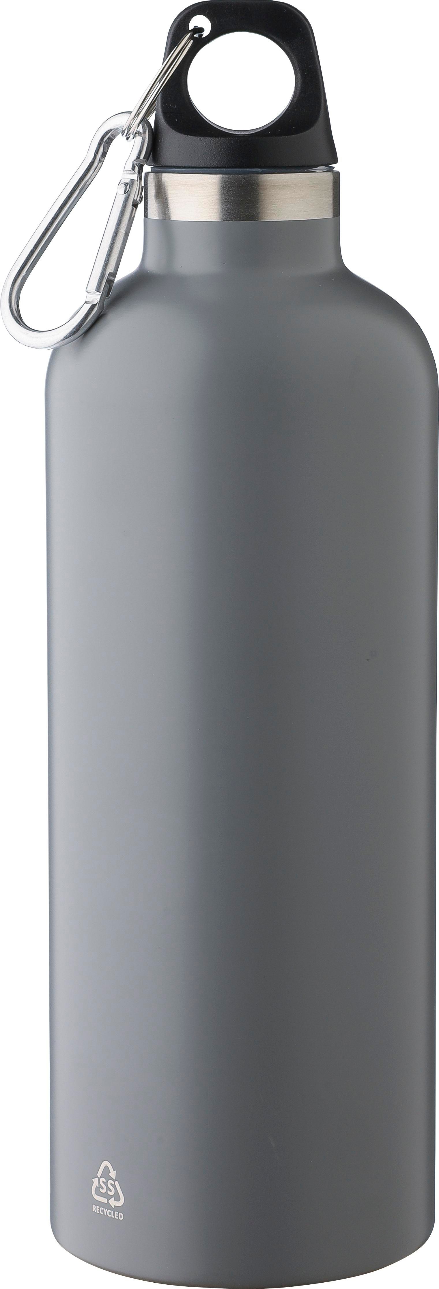 Fles Lysandra | Rvs | 500 ml | 12h koud, 8h warm grijs