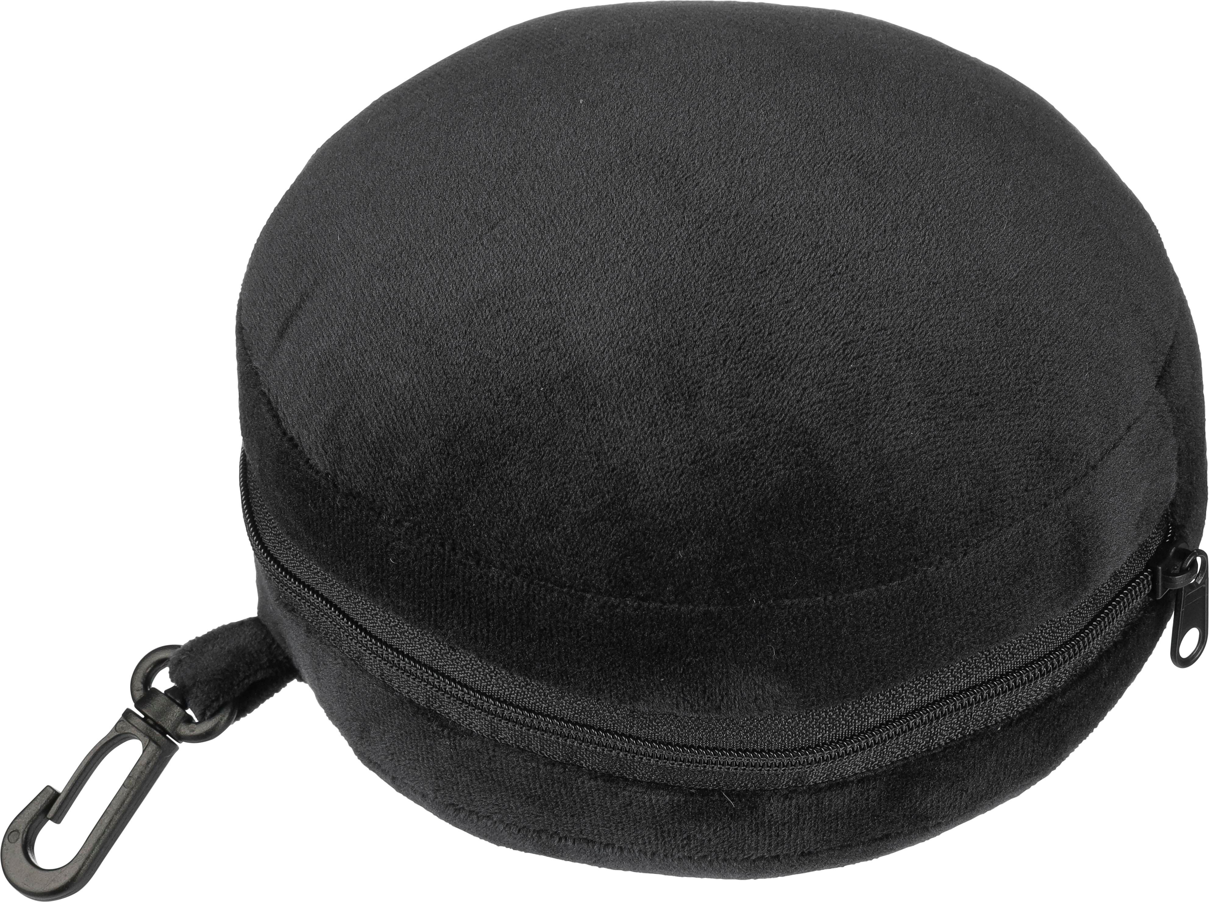Reiskussen Leontine | 2-in-1 met slaapmasker zwart