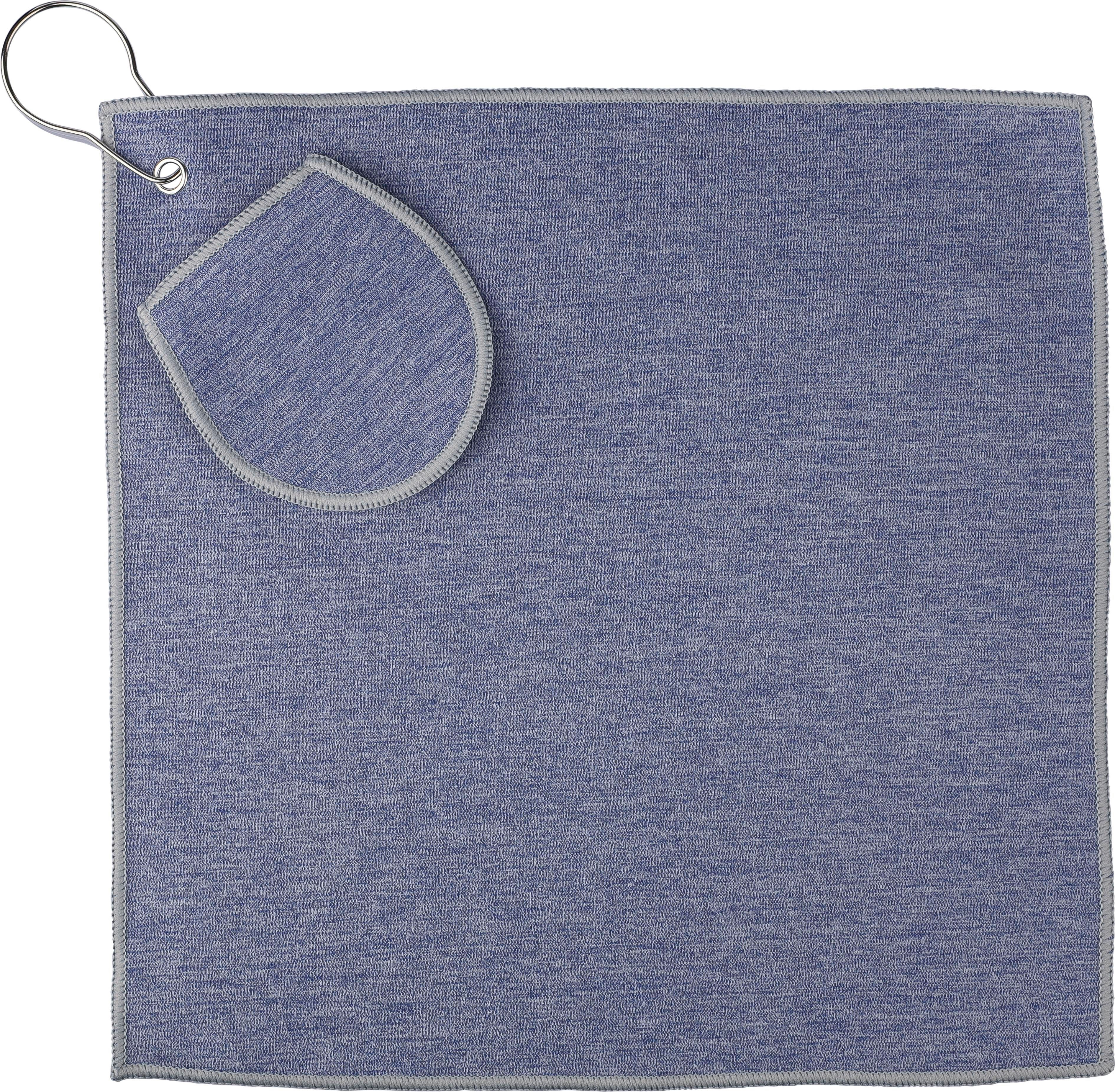 Golfhanddoek Idris | Met etui kobaltblauw