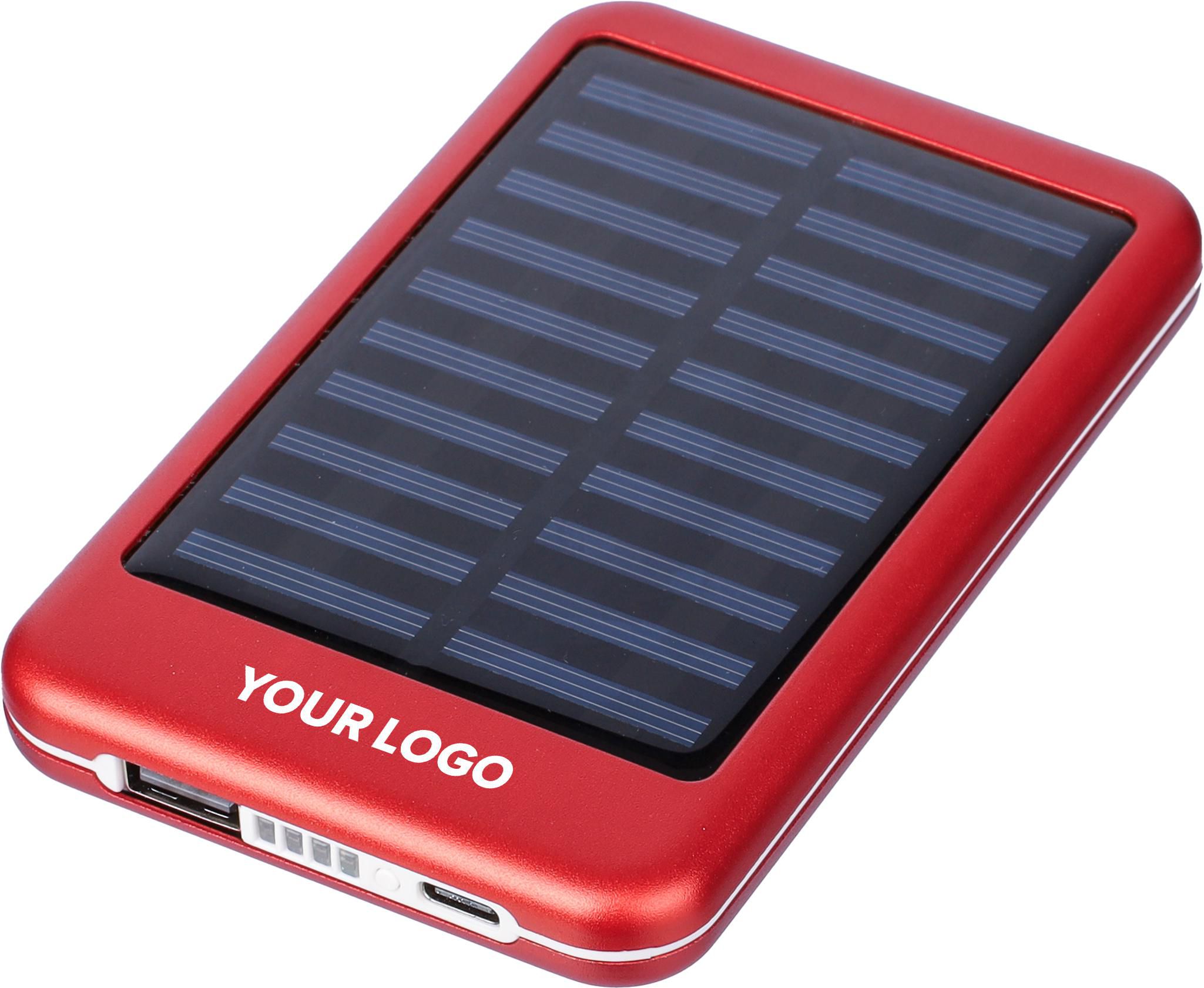 Powerbank Tycho | Aluminium | Solar | 4.000 mAh thumbnail
