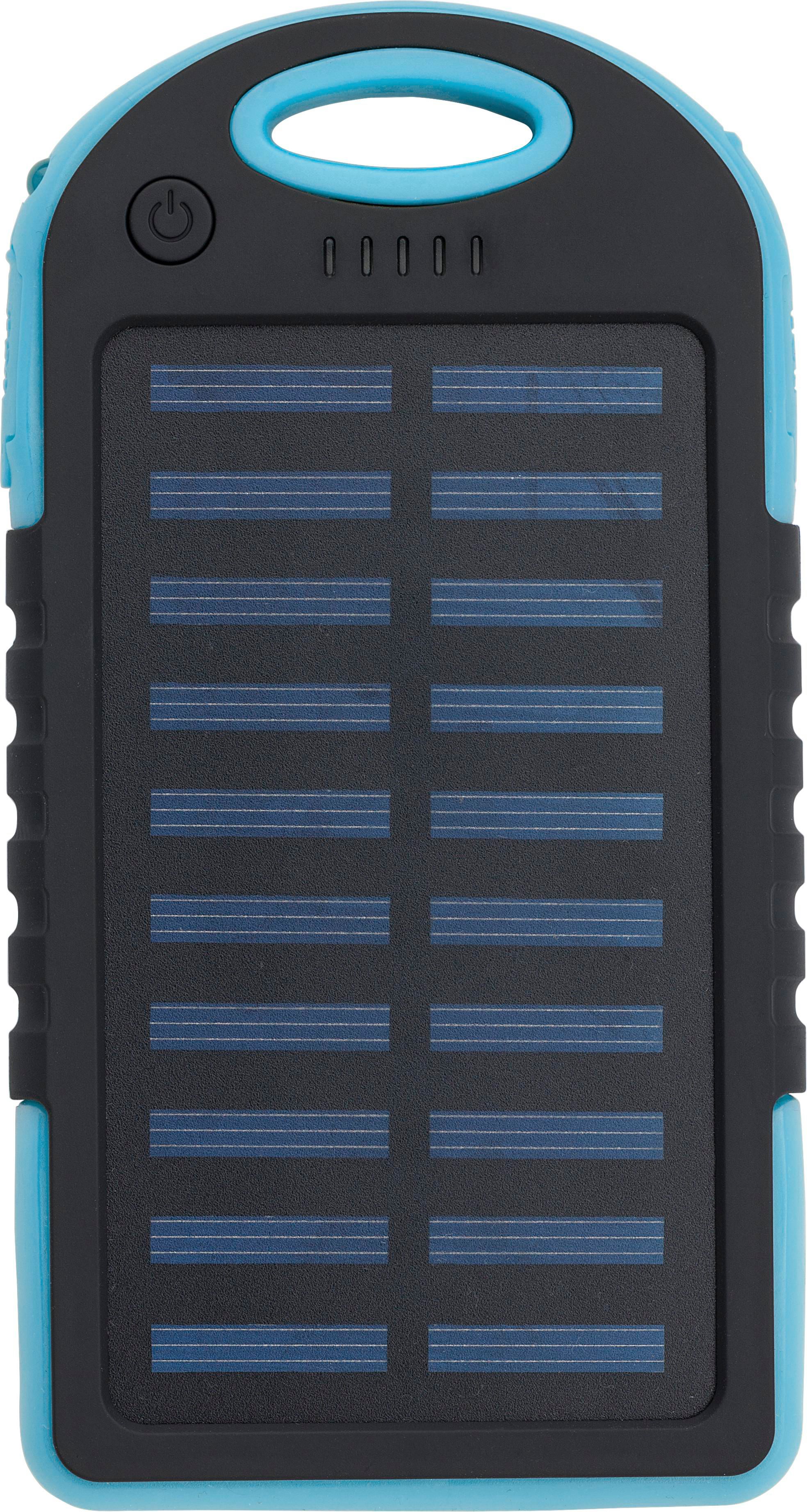 Powerbank Aurora | Solar | 4.000 mAh blauw