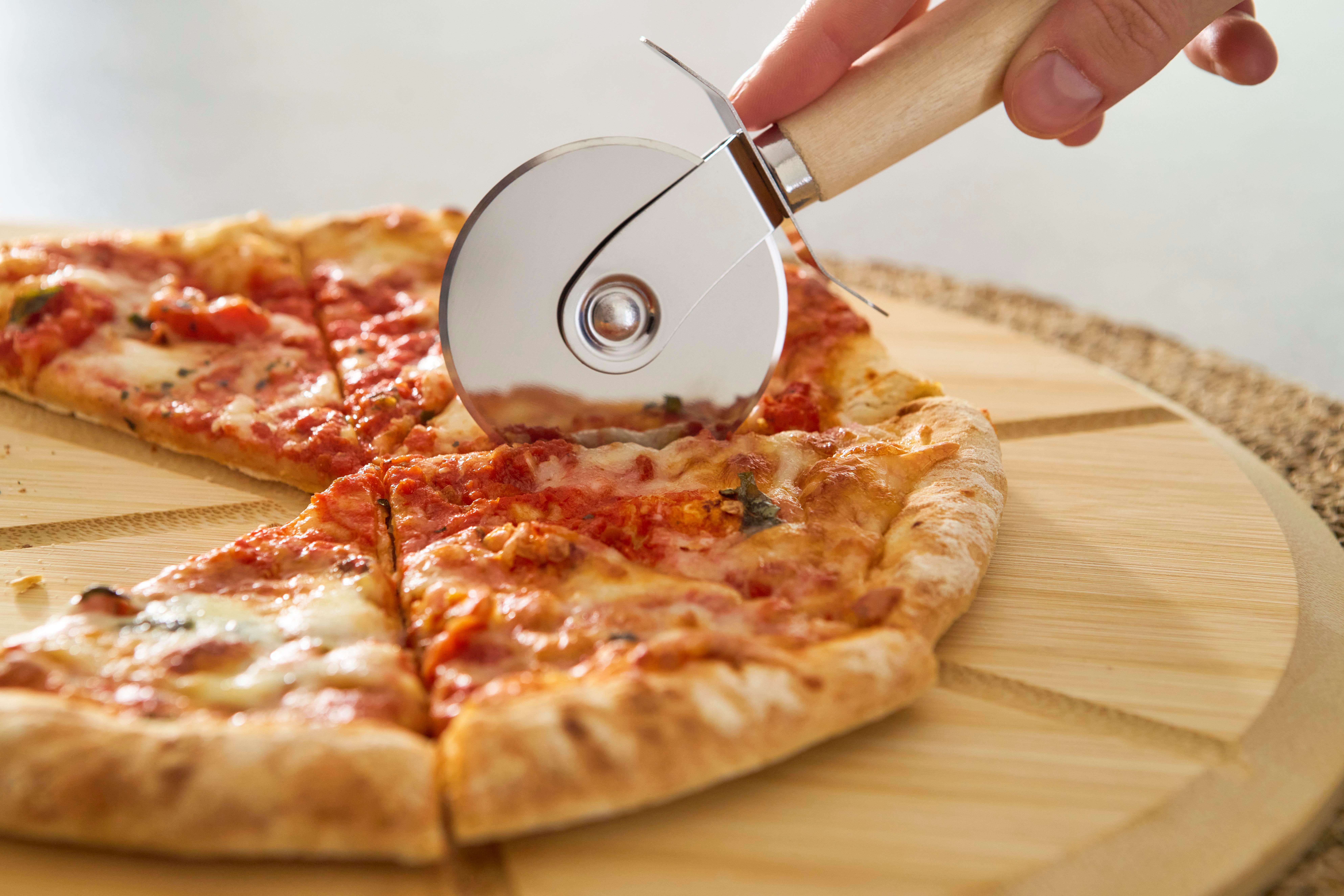 Pizzaplank Vale | Bamboe | Met snijder en spatel thumbnail