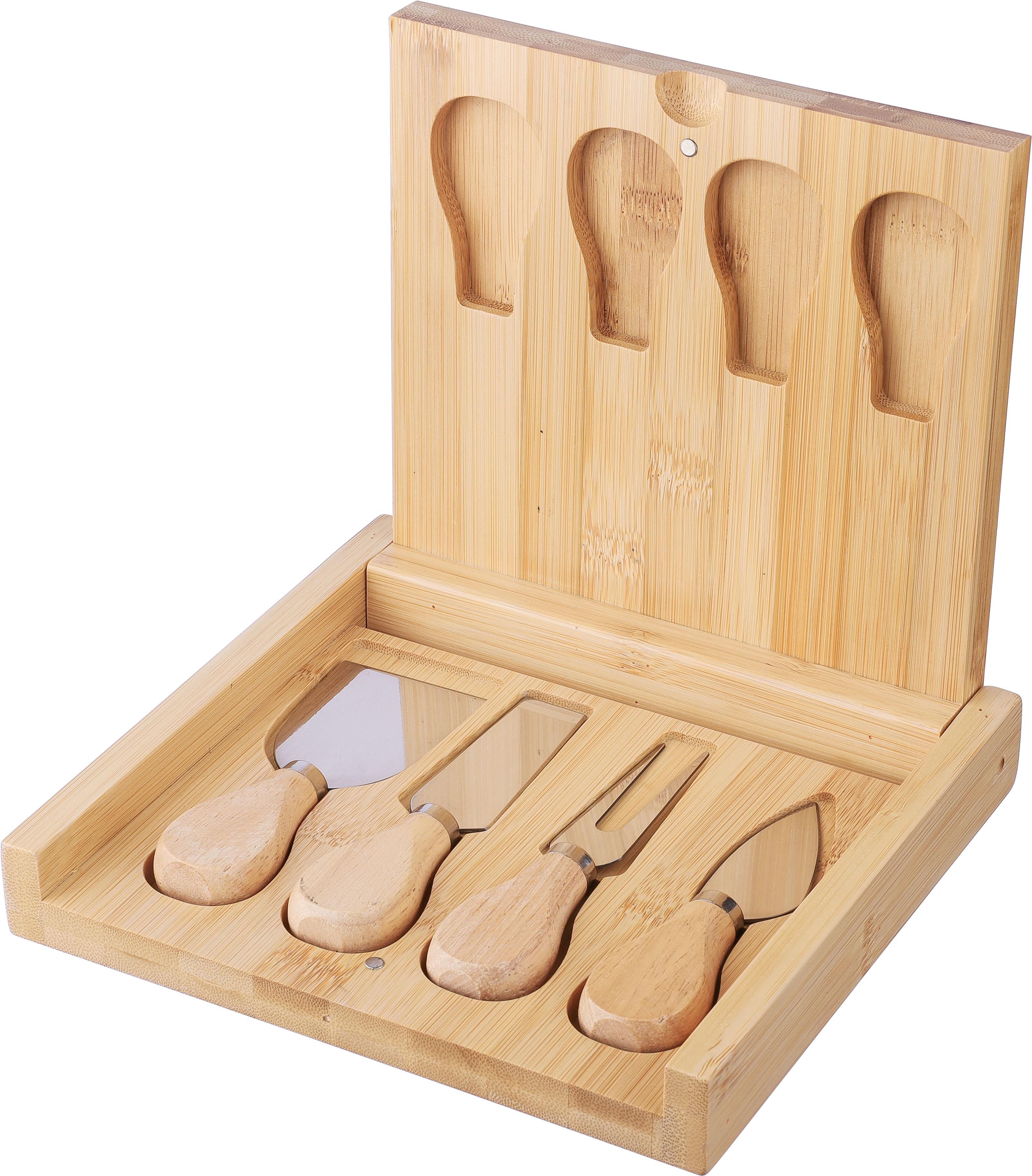 Kaasplank Zea | Bamboe | 4 stuks