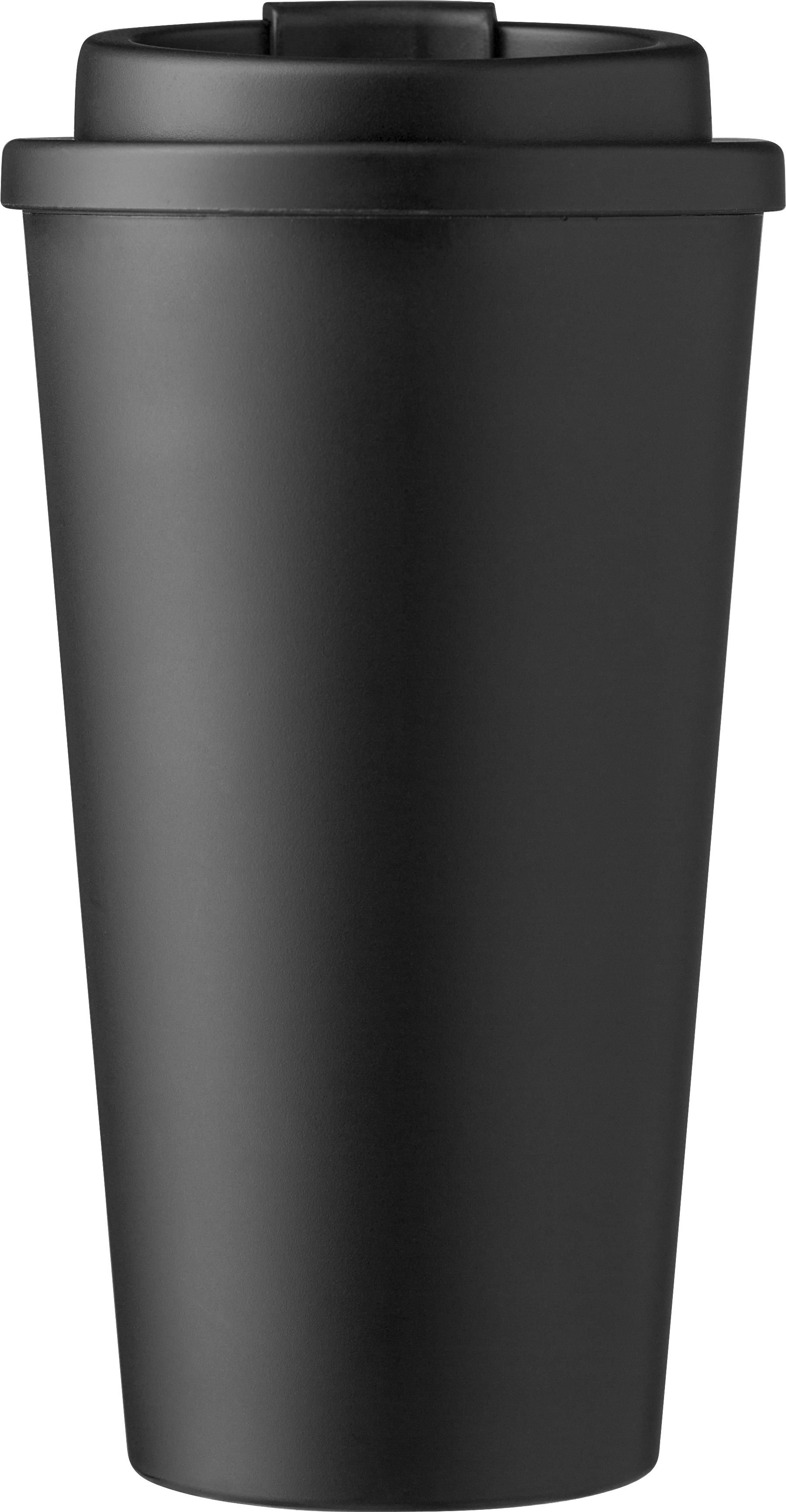 Koffie-to-go beker Mackenzie | 475 ml zwart