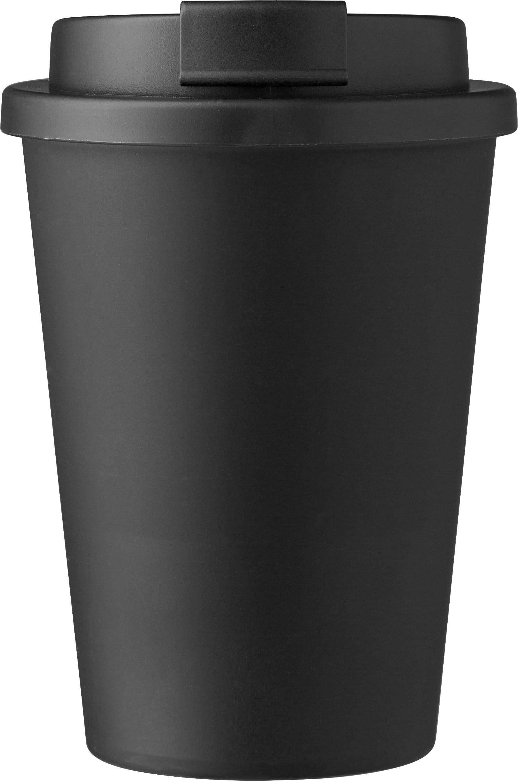 Dubbelwandige mok Gabriela | 350 ml zwart