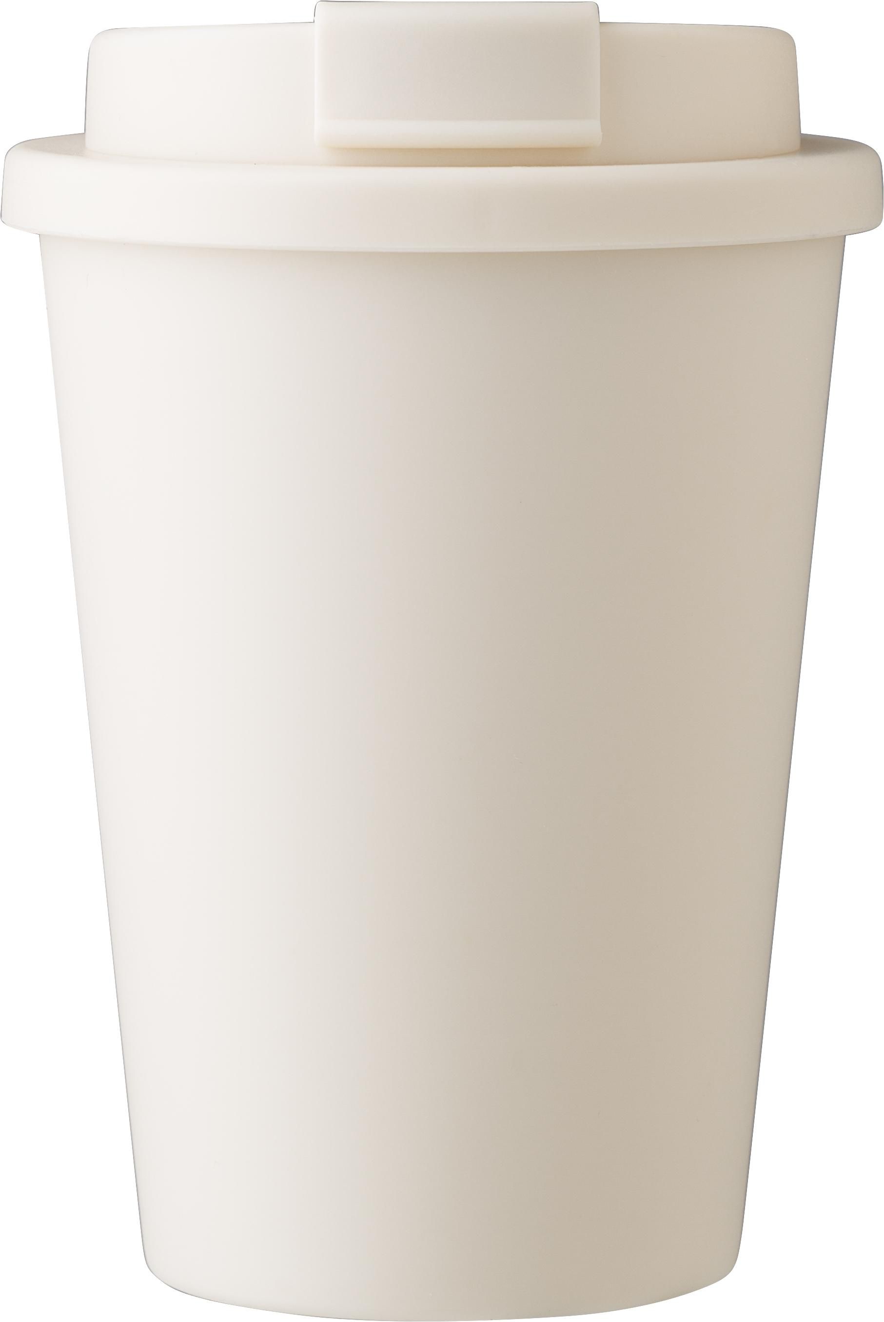 Dubbelwandige mok Gabriela | 350 ml beige