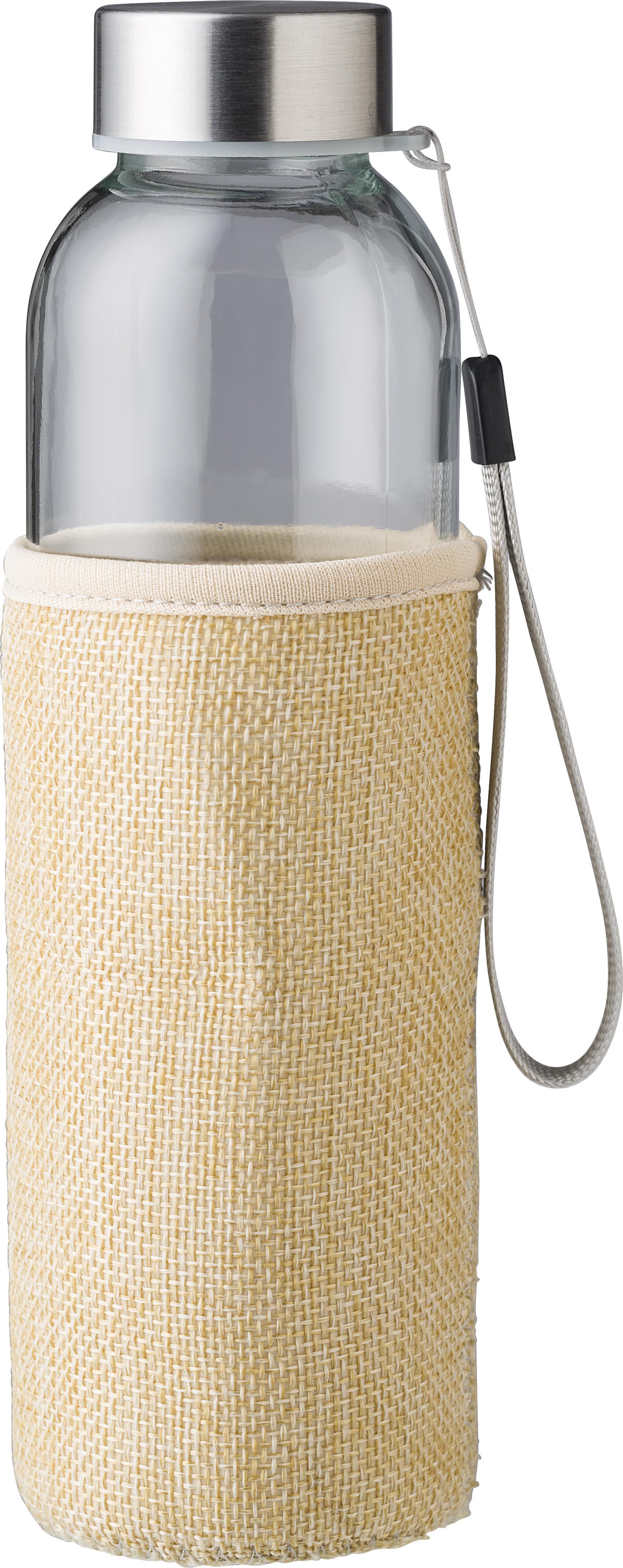 Drinkfles Kaydence | Glas | 500 ml bruin