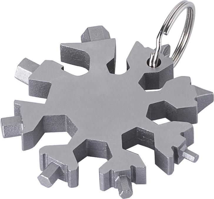 Multitool Abel | Rvs | 17 functies