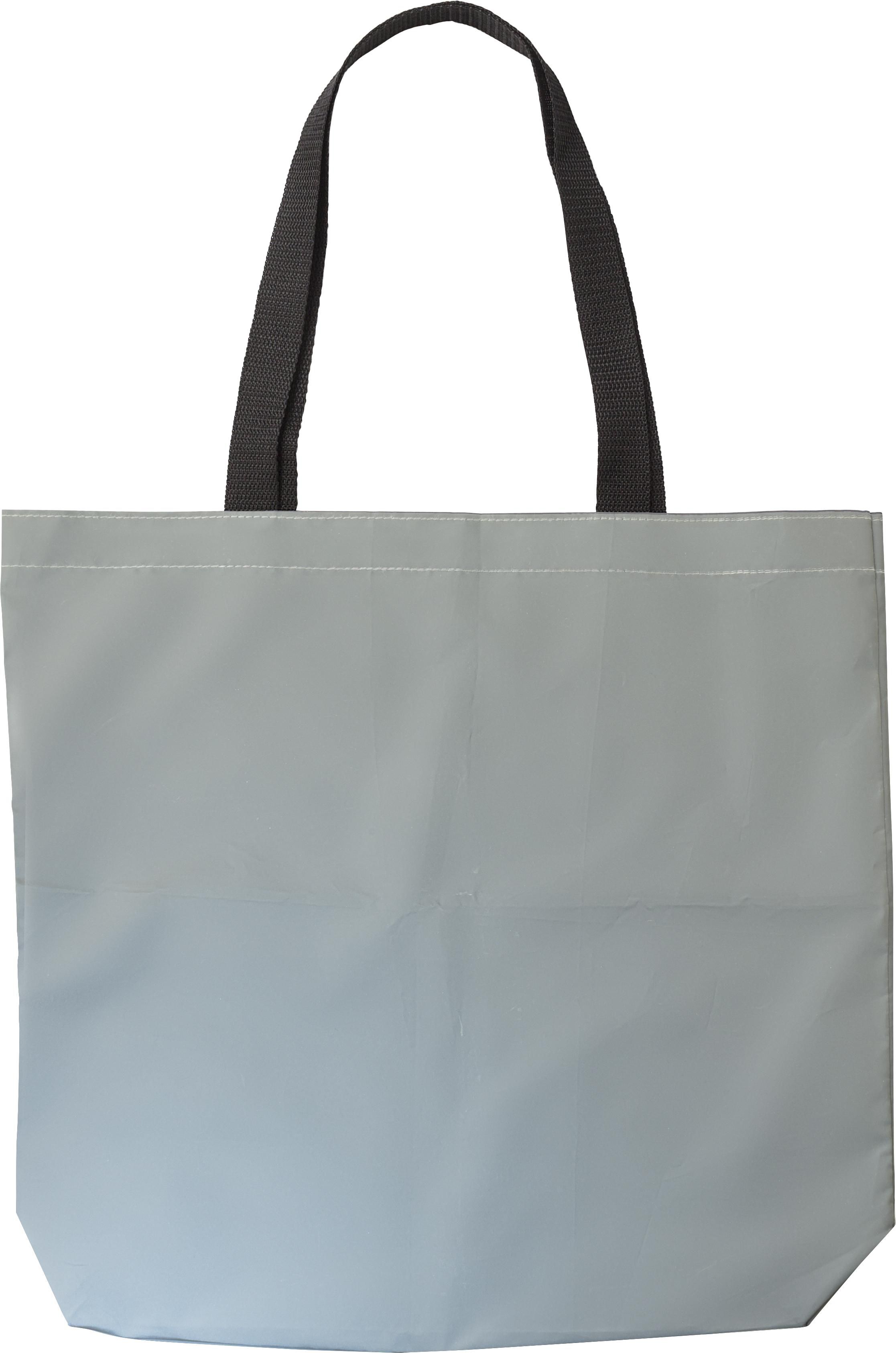 Boodschappentas Jordyn | Polyester 100D | Reflecterend | Lange hengsels zilver