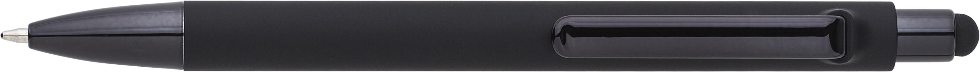 Balpen Hendrix | Stylus zwart, Blauwschrijvend