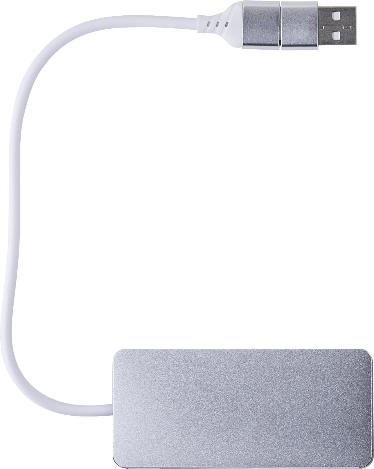 USB-hub Layton | Aluminium | 3 poorten thumbnail